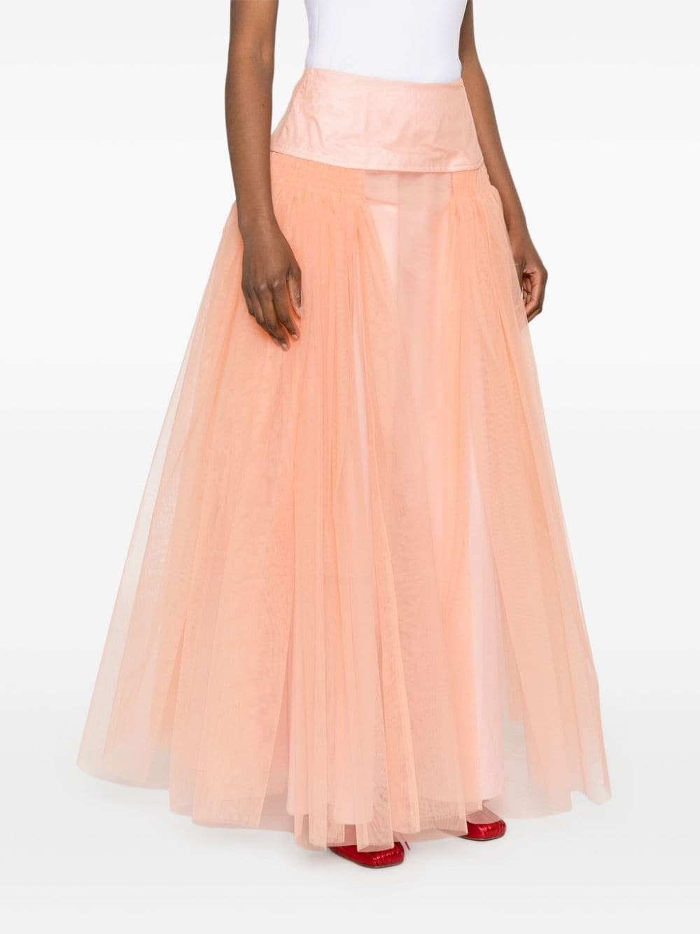 Robby tulle maxi skirt - 3