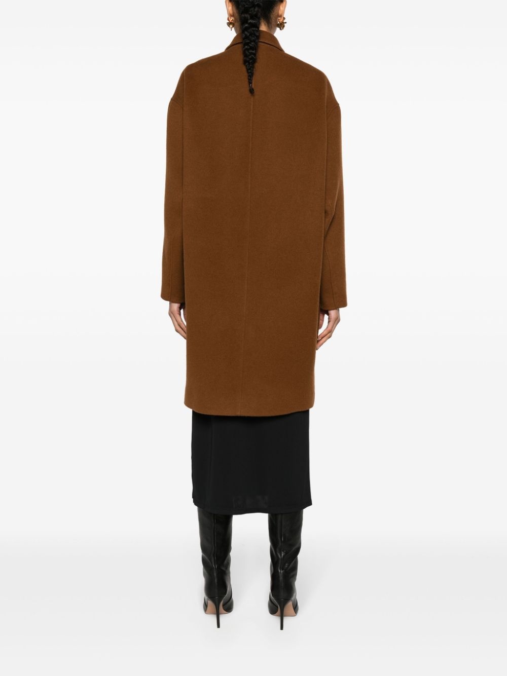 Efegozi single-breasted coat - 4