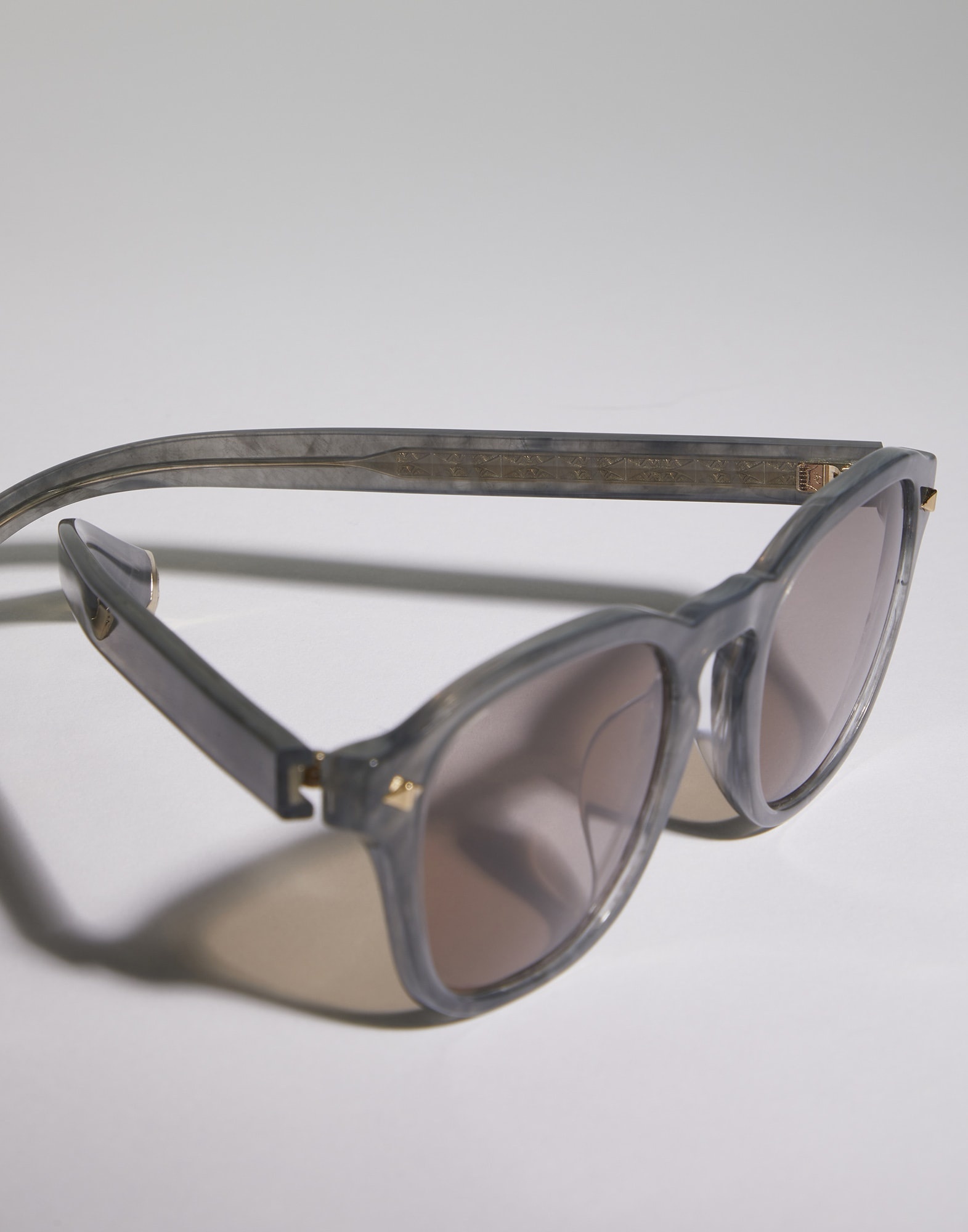 Intarsia Rays acetate sunglasses - 3