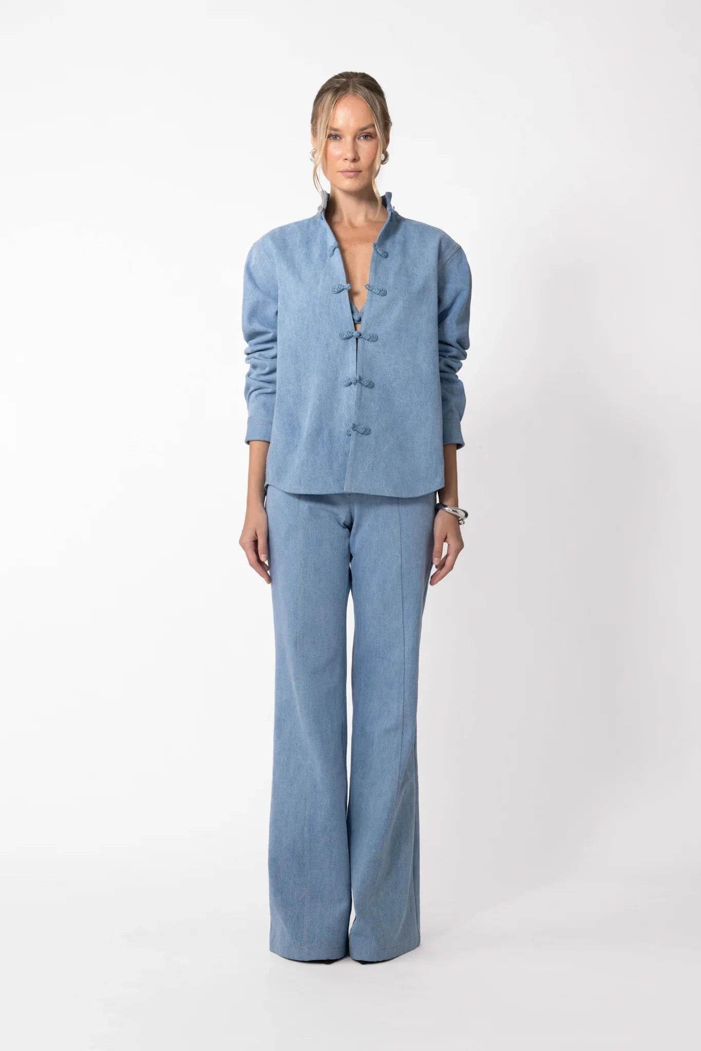 BOBBI DENIM SHIRT - 5