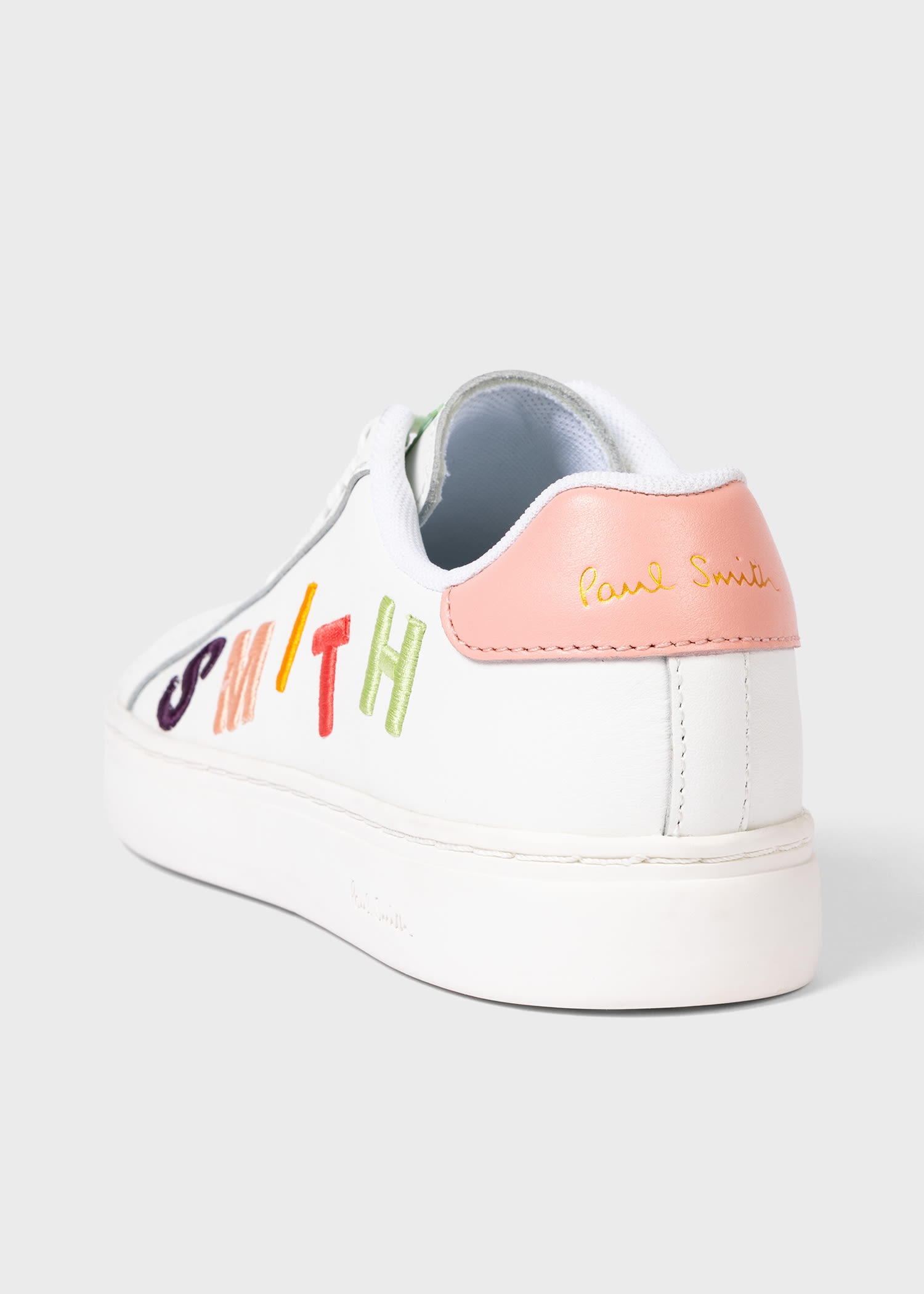 Leather 'Lapin' Logo Sneakers - 4