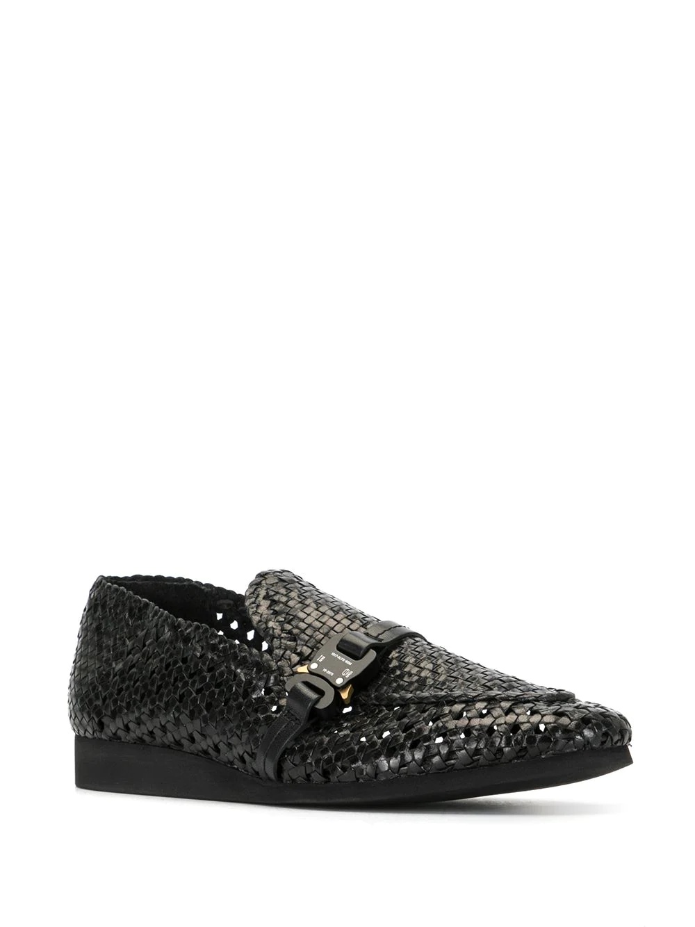 textured loafers - 2