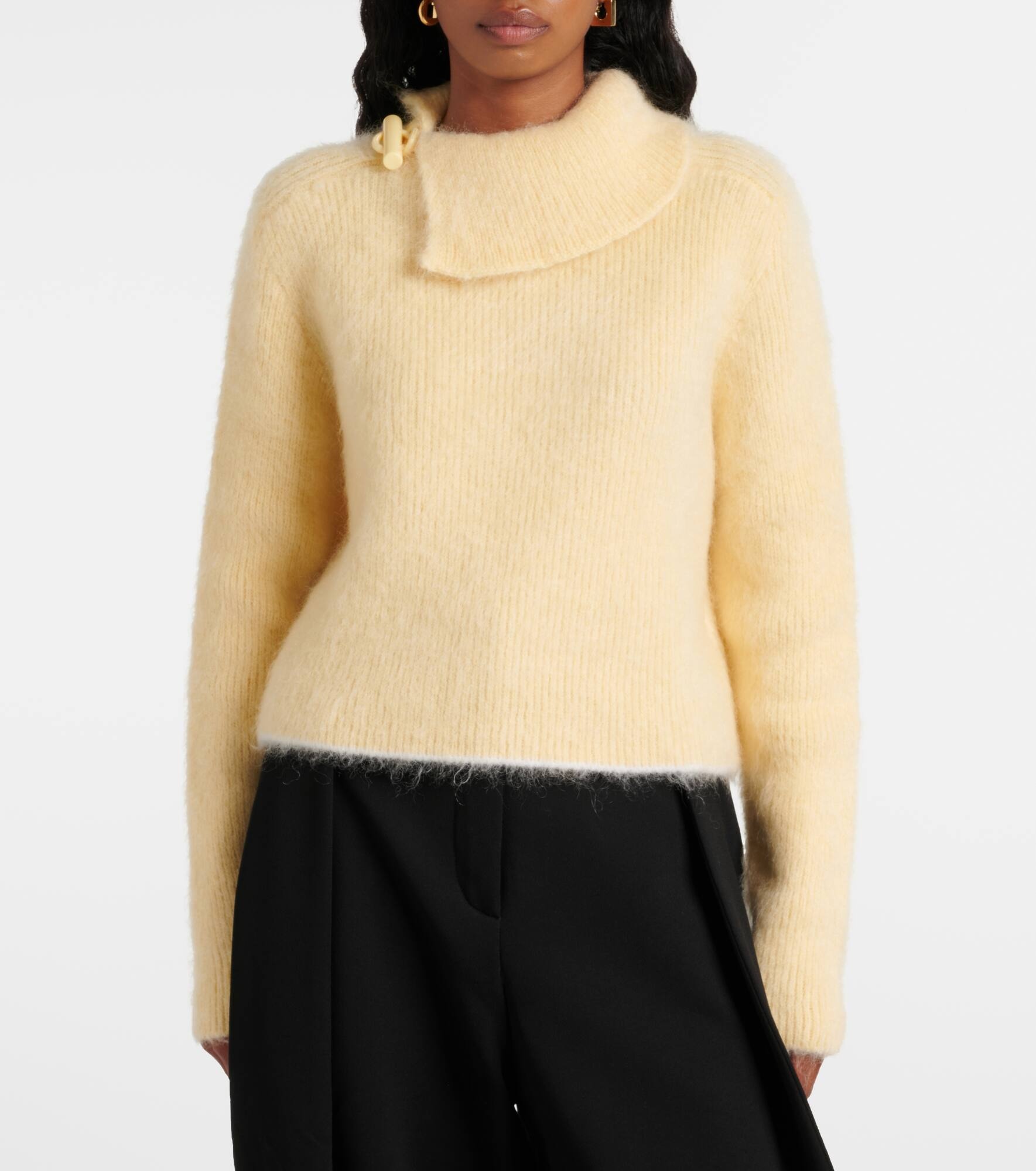 Marina mohair and wool-blend sweater - 6
