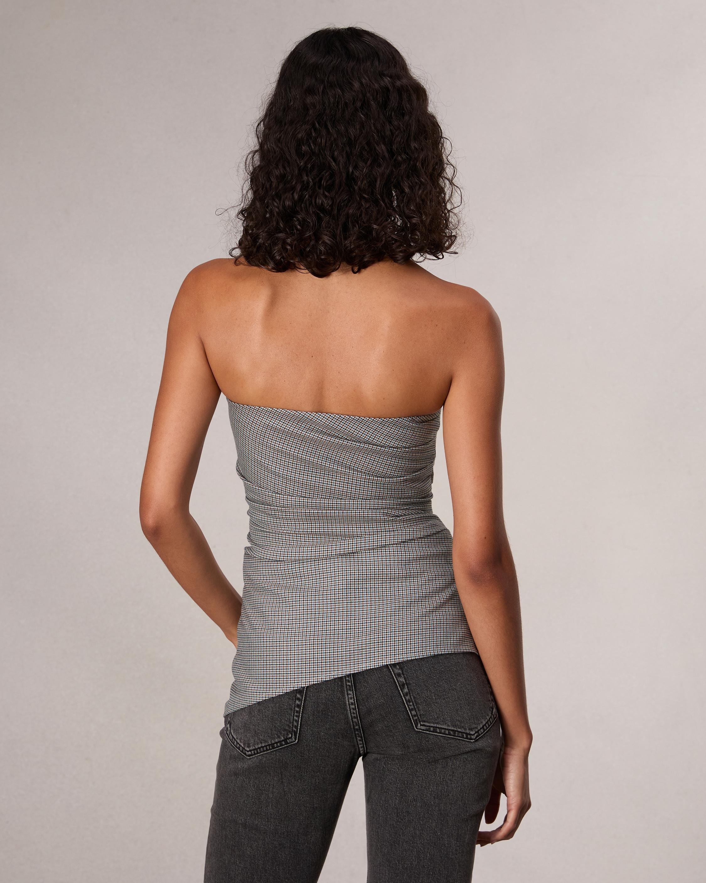 Genevieve Plaid Top - 5