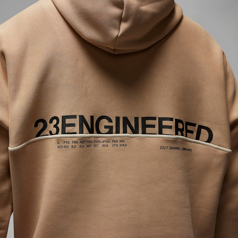 Jordan Air Jordan 23 Engineered Hoodie 'Tan' DV7677-277 outlook
