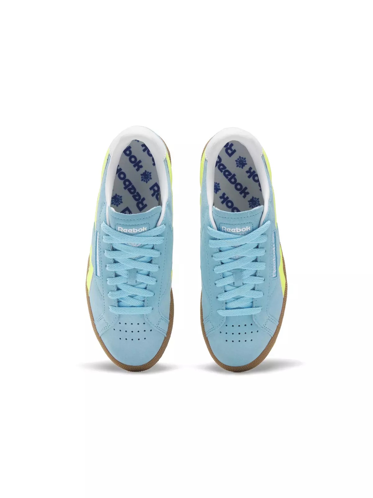 Club C Grounds UK "Light Blue/Light Yellow/White" Women's Shoe - 4