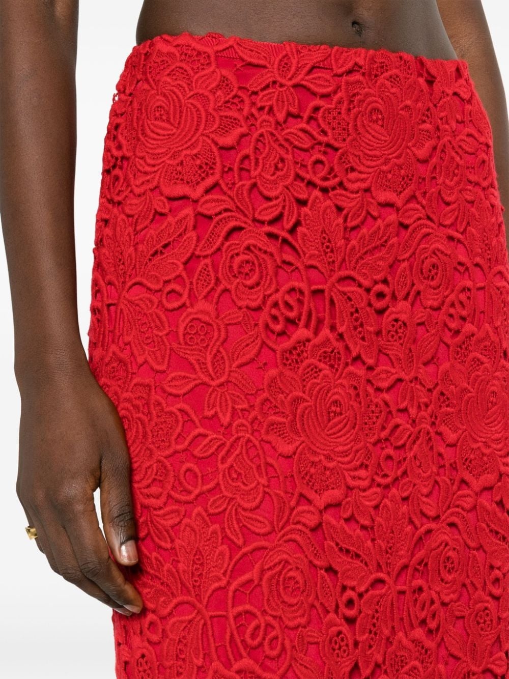Valentino★Rose Lace Midi Skirt【期間限定】残りわずか！ Valentino☆Rose Lace Midi Skirt【期間限定】残りわずか