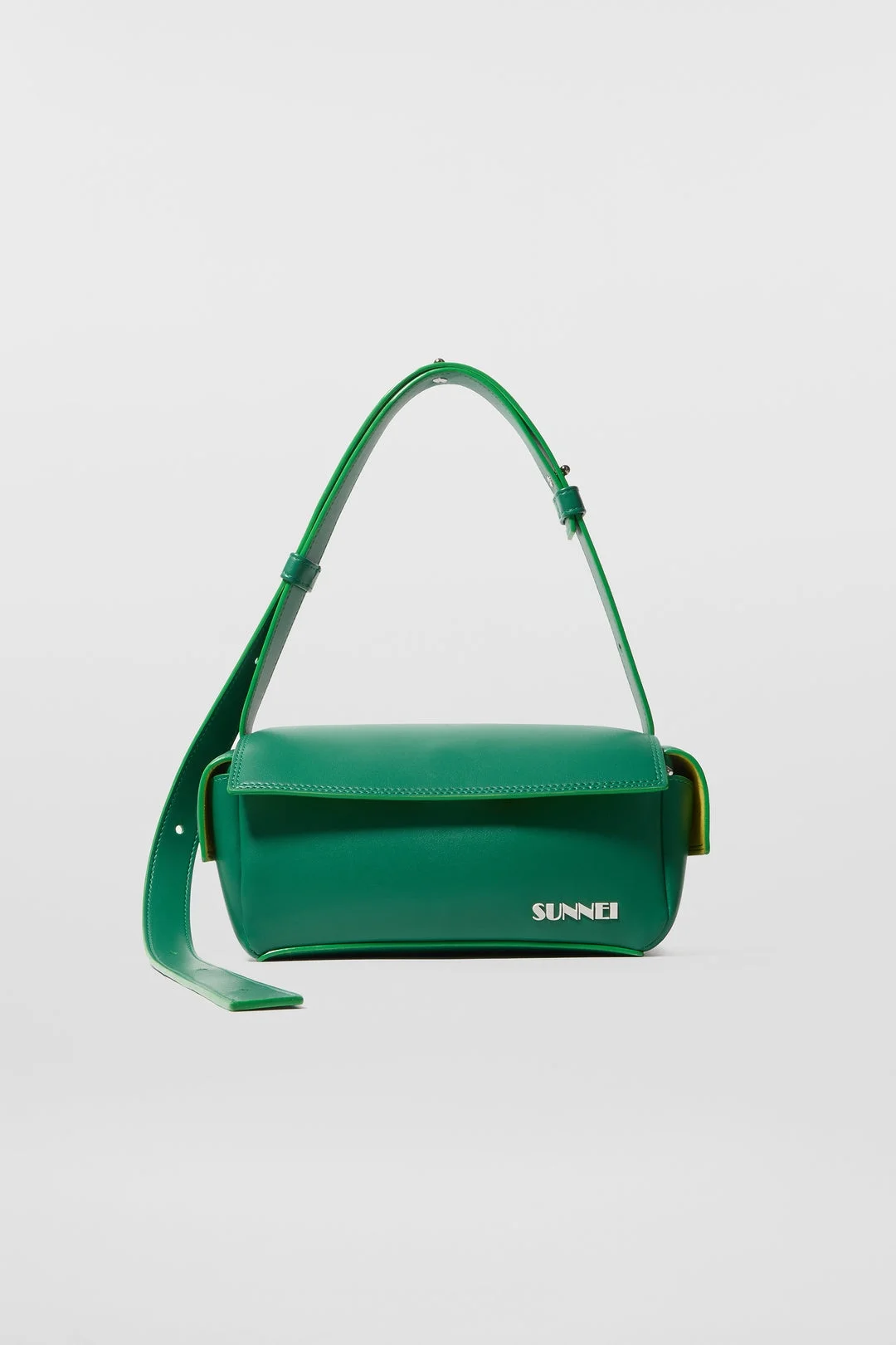 'TUTTO OK' SMALL LABAULETTO / green / vegan leather - 1