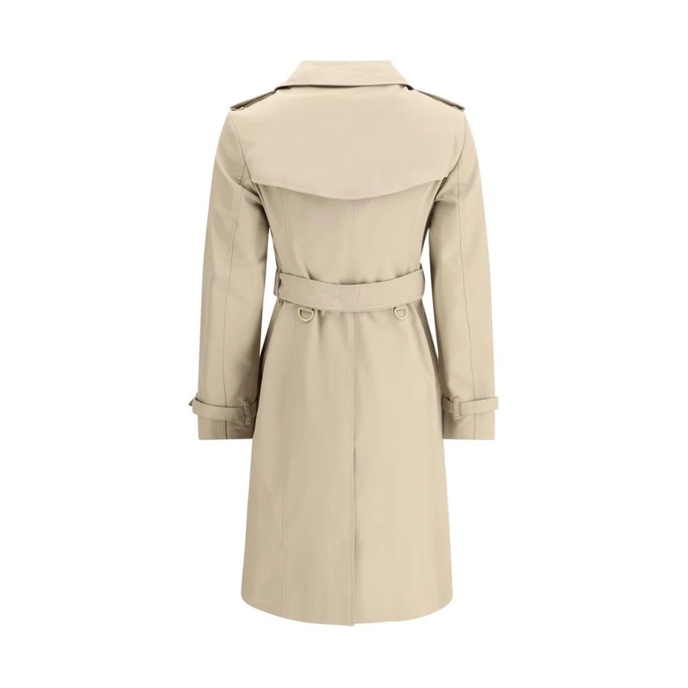 ELEGANT BEIGE TRENCH COAT - 2