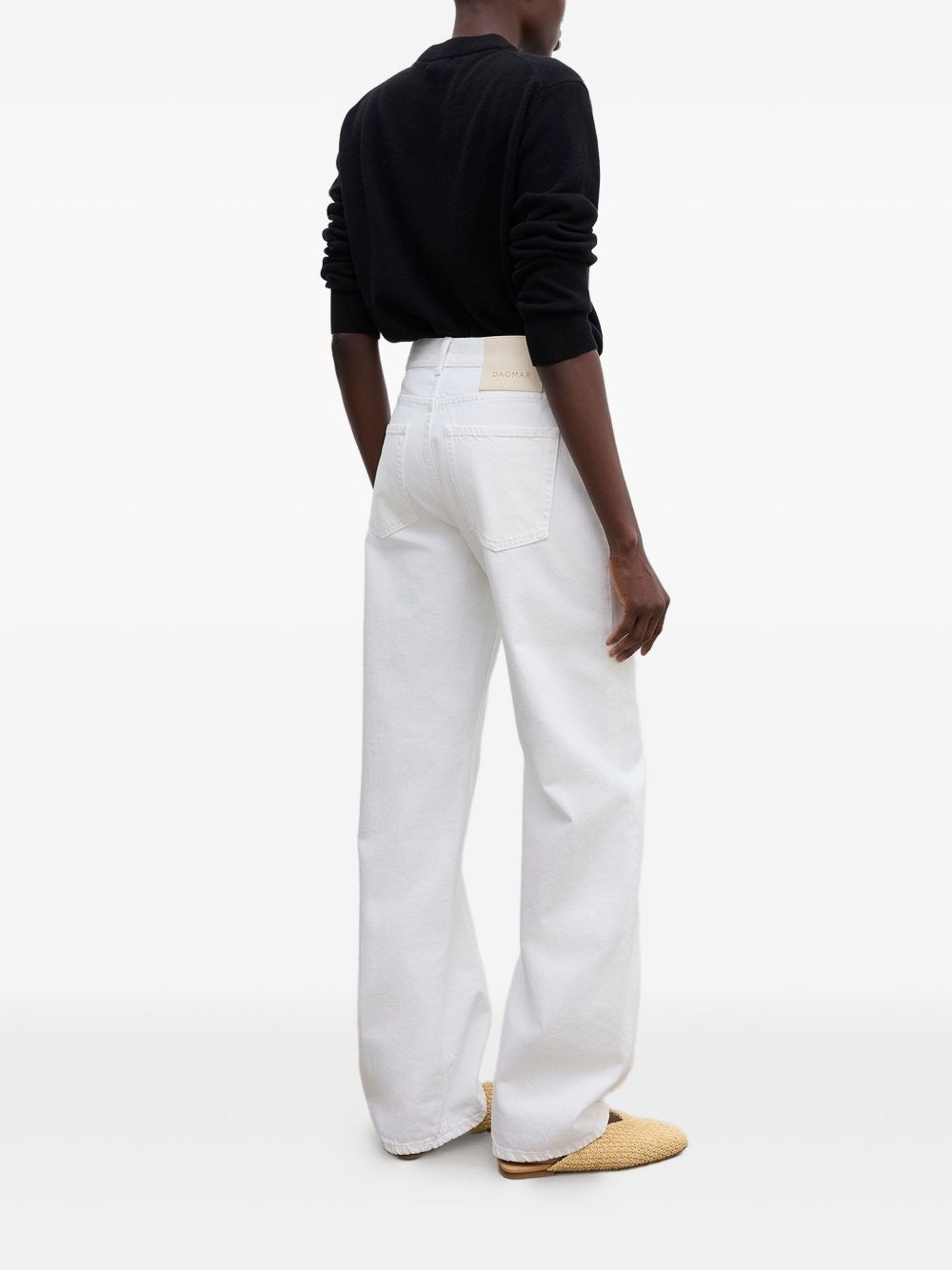 logo-patch jeans - 4