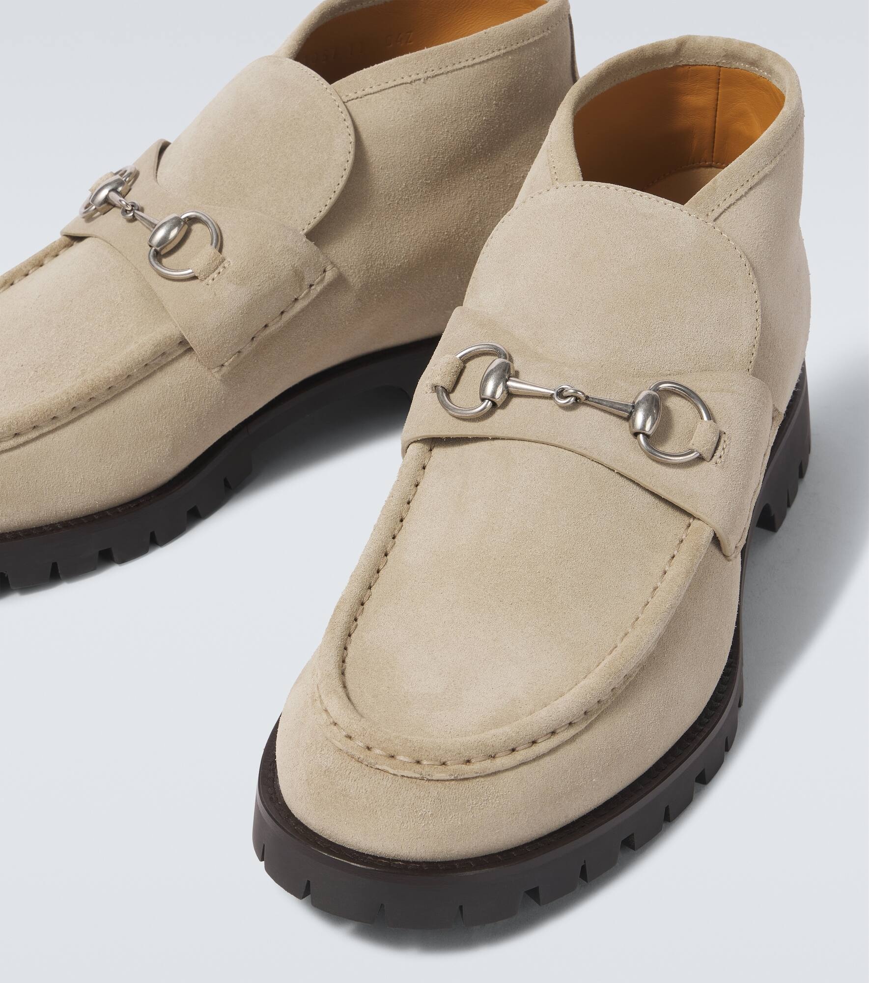 Horsebit suede desert boots - 3