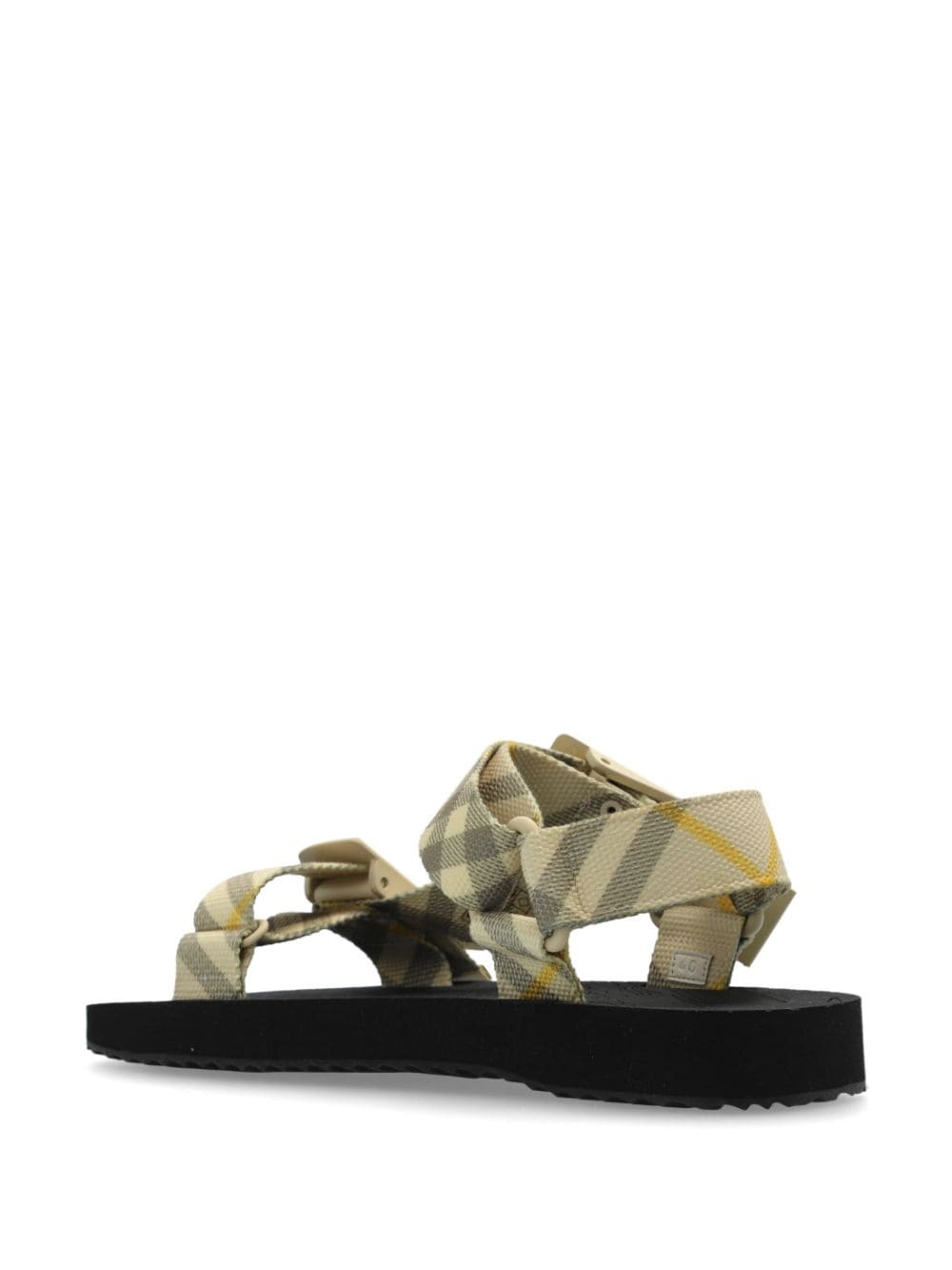 Check Trek double-strap sandals - 3