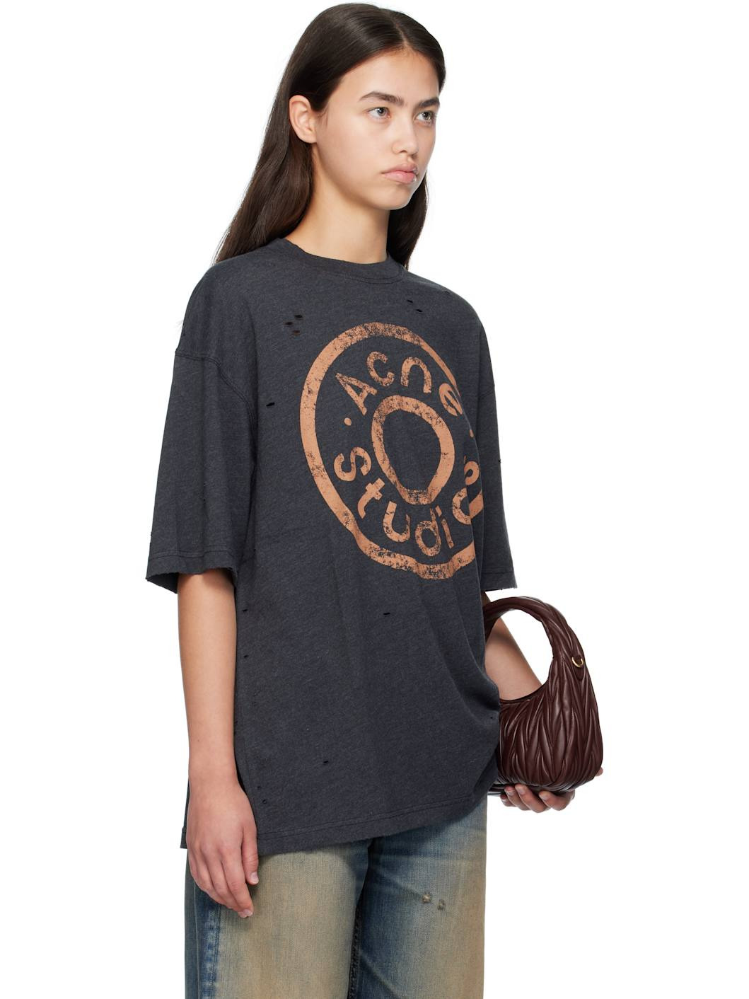 Black Logo Relaxed-Fit T-shirt - 2