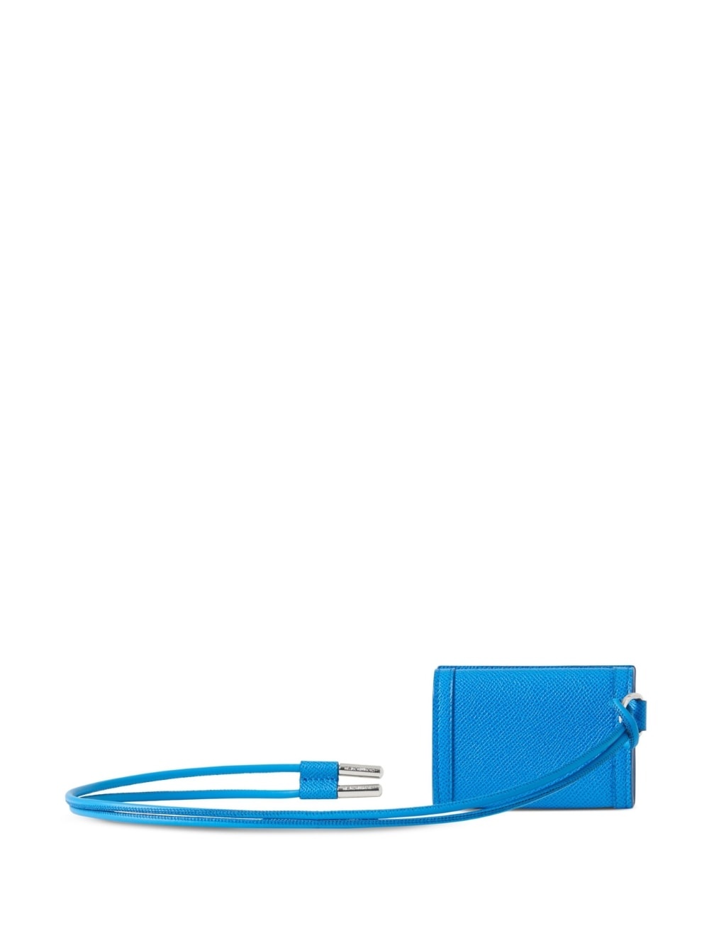 Grainy Leather TB Card Case Lanyard - 2