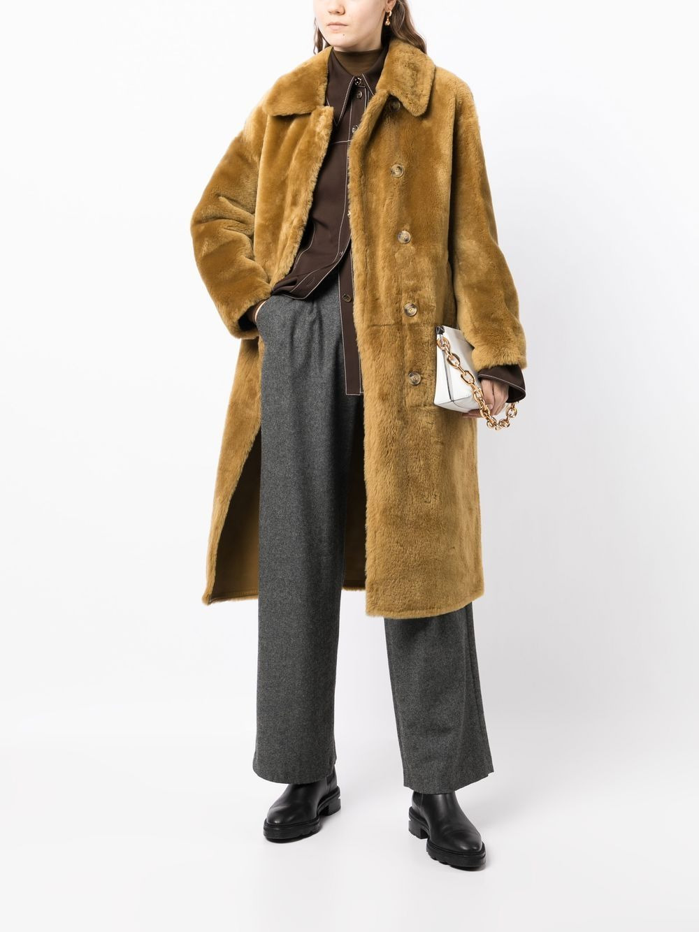 Manteau Agneau single-breasted coat - 2