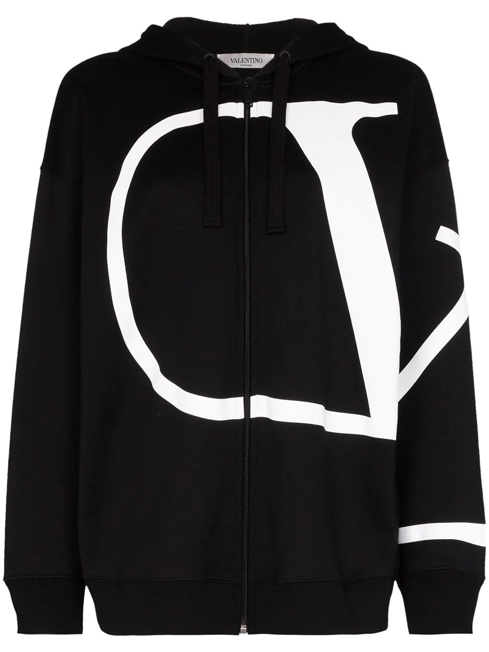 VLOGO zipped hoodie - 1