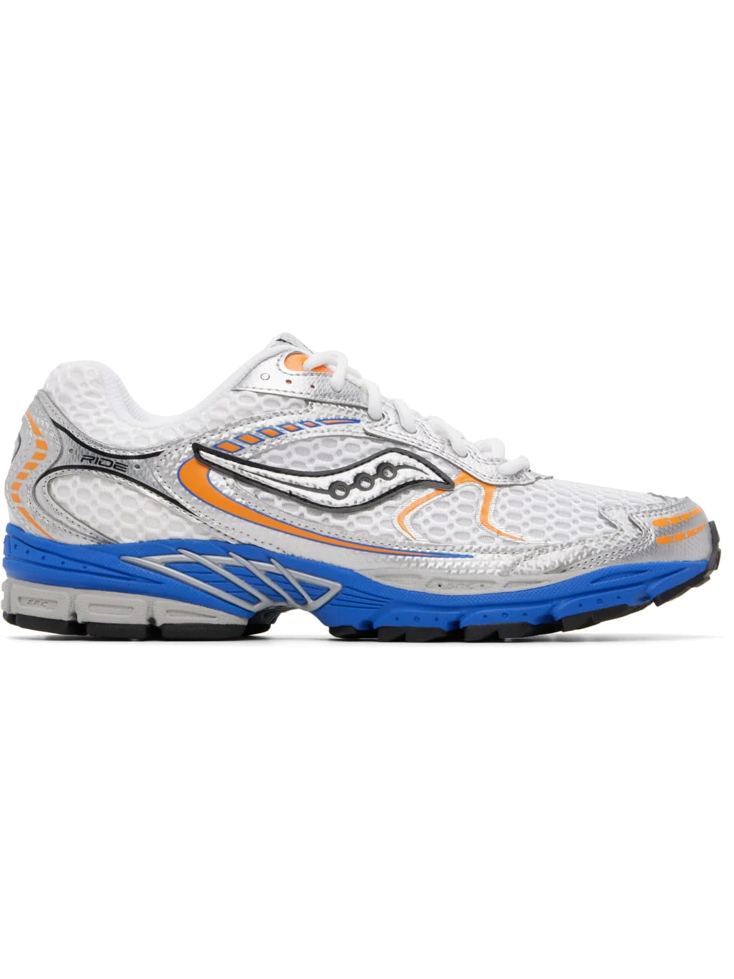 White & Blue ProGrid Ride 1 Sneakers - 1