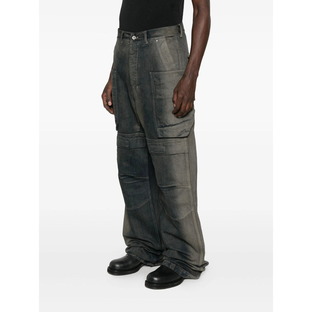 Rick Owens Grey Denim - Regular & Straight-Leg Jeans Men - 3