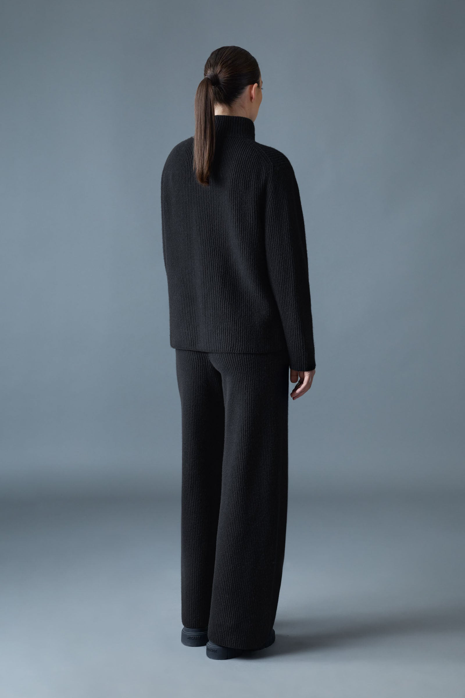 GLADYS Sweater Knit Half-Zip Pullover - 4