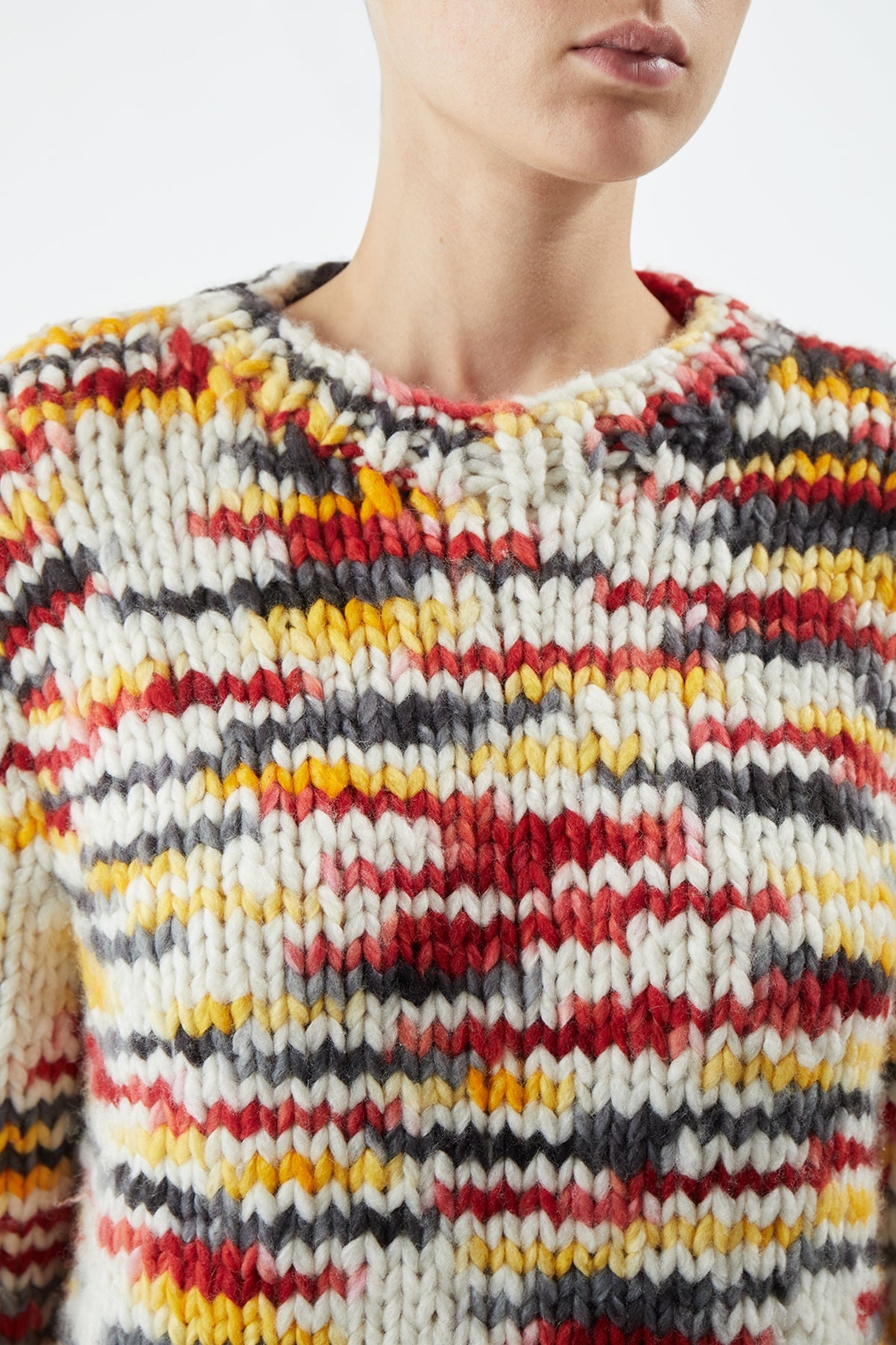 Lawrence Sweater Space Dye in Welfat Cashmere - 5