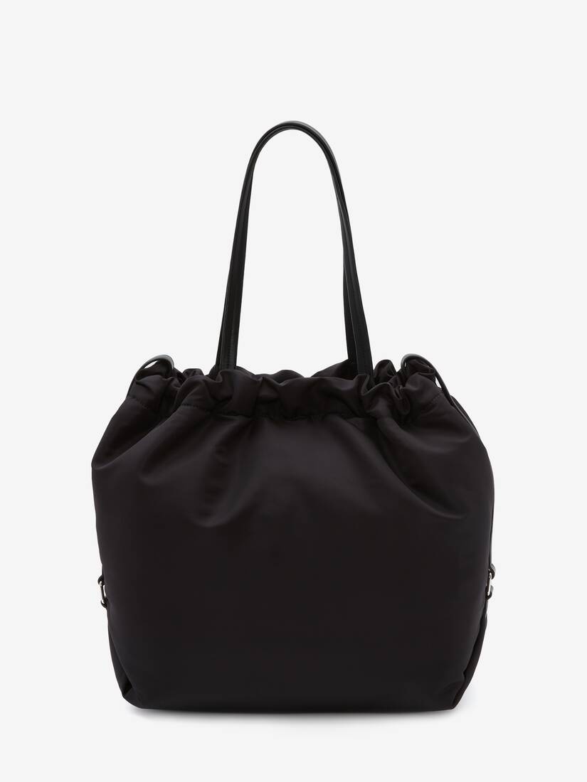 The Bundle Tote in Black/white - 3