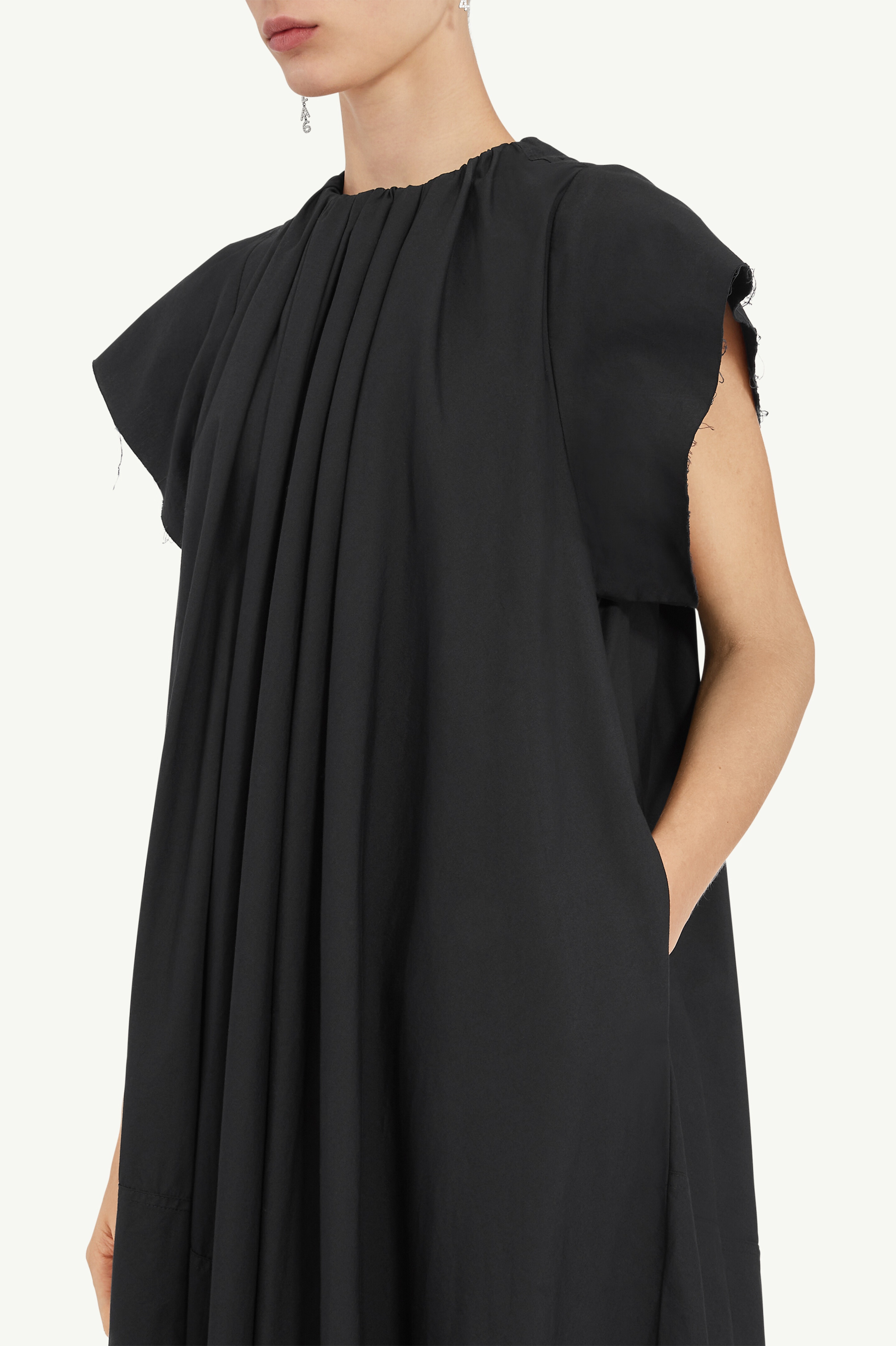 Cotton Poplin Maxi Dress - 5