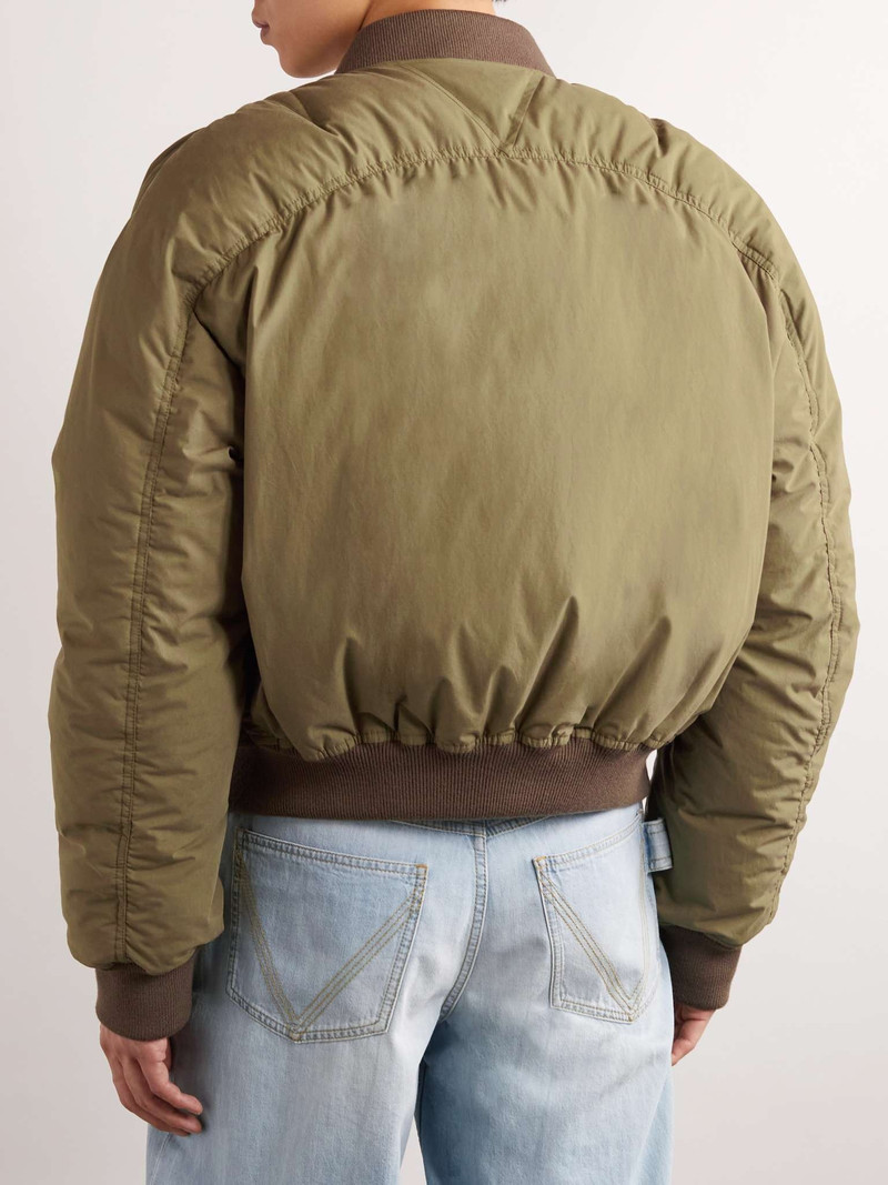 Frosted Cotton-Poplin Down Bomber Jacket 4