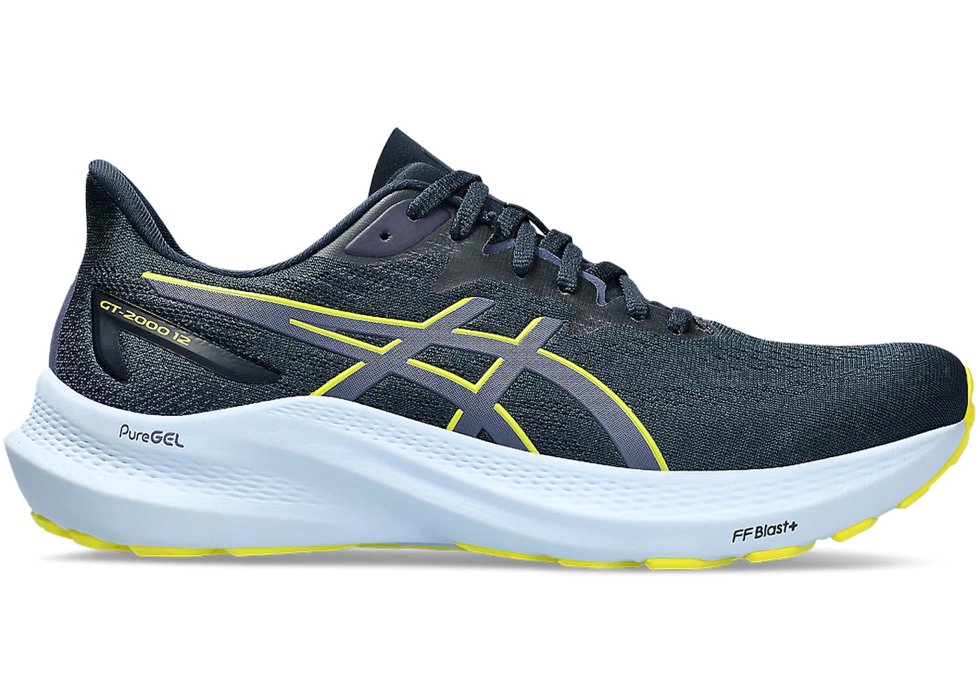 ASICS GT-2000 12 French Blue Bright Yellow - 1