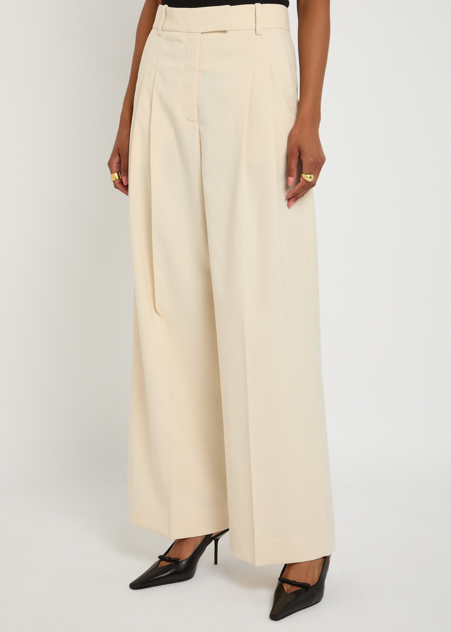 BY Malene Birger Cymbaria Wide-leg Woven Trousers - 2