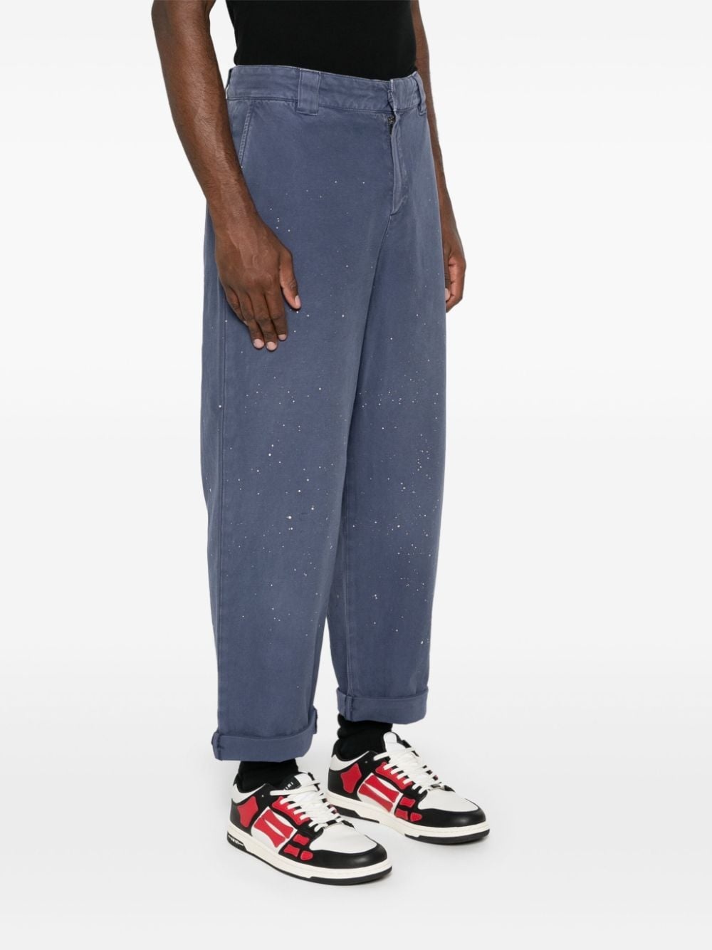 straight-leg cotton chinos - 3