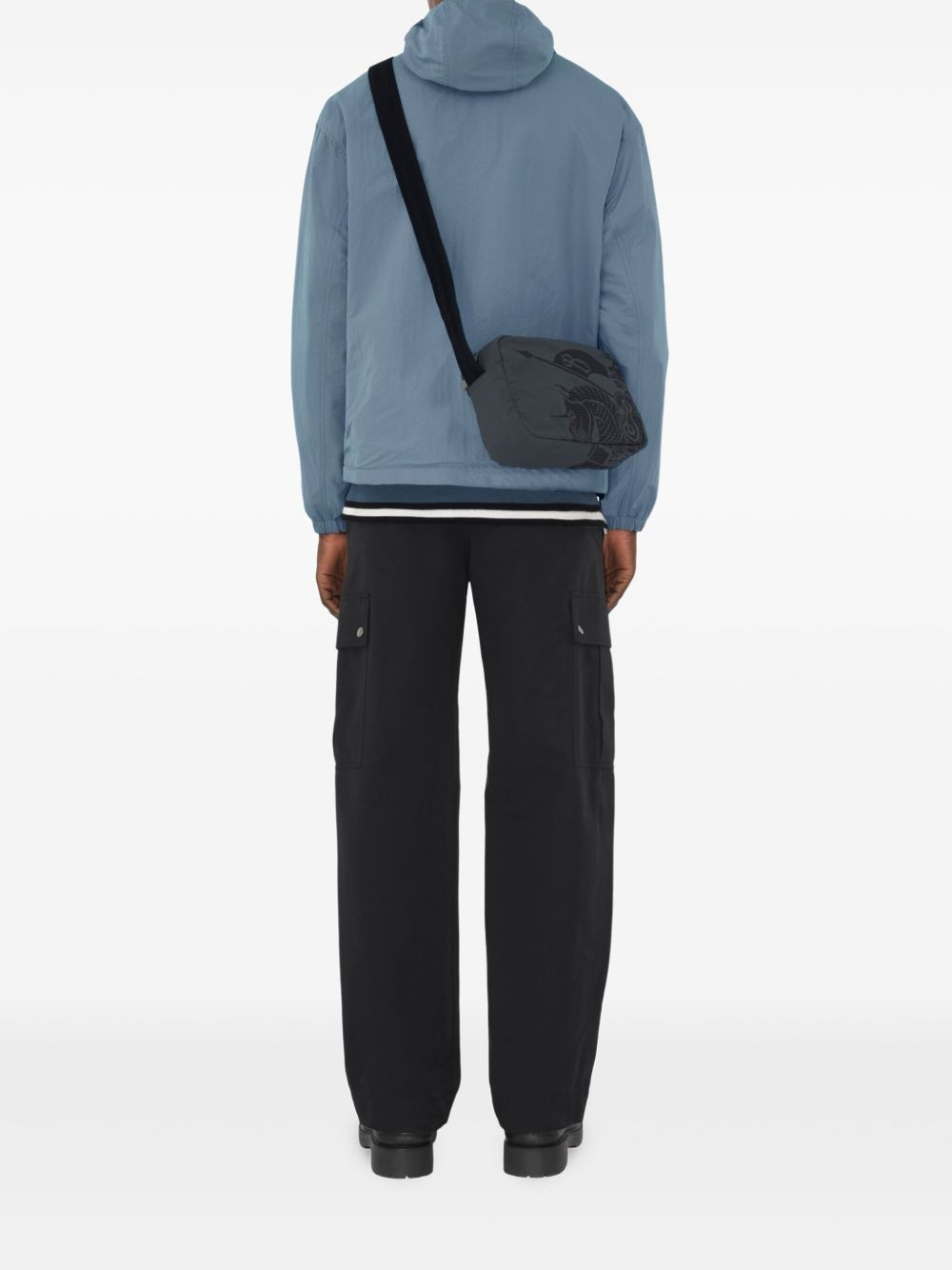Windbreaker messenger bag - 3