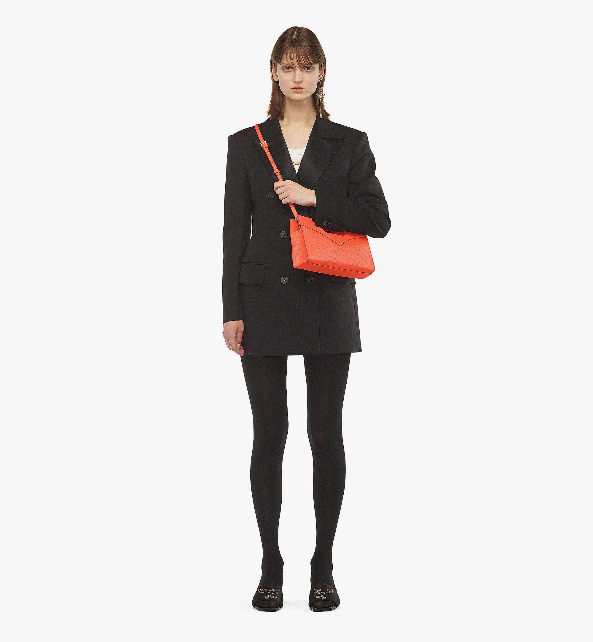 Diamond Tote in Embossed Leather - 2