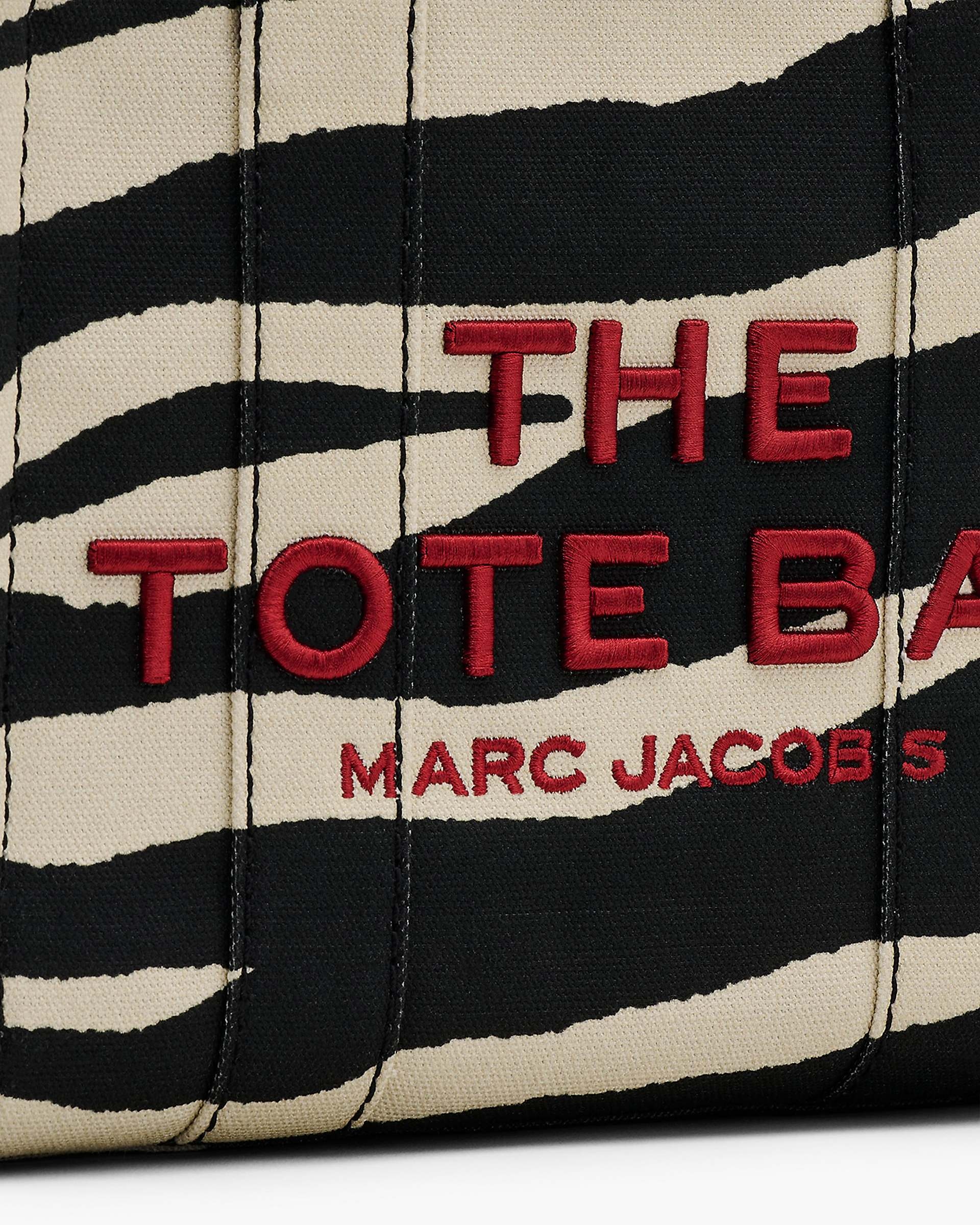 THE ZEBRA CANVAS SMALL TOTE BAG - 5