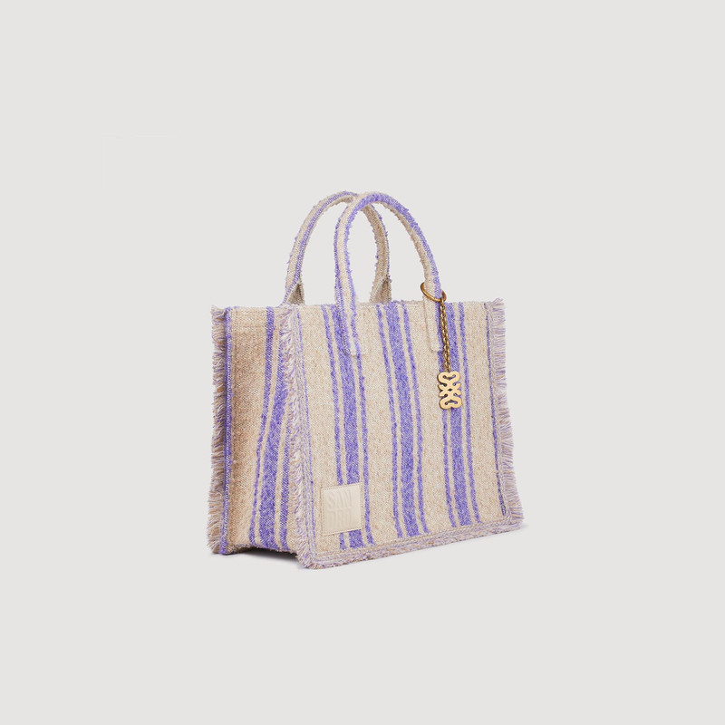 Sandro Stripy Kasbah tote bag outlook