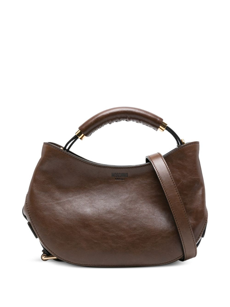 logo-lettering tote bag 1