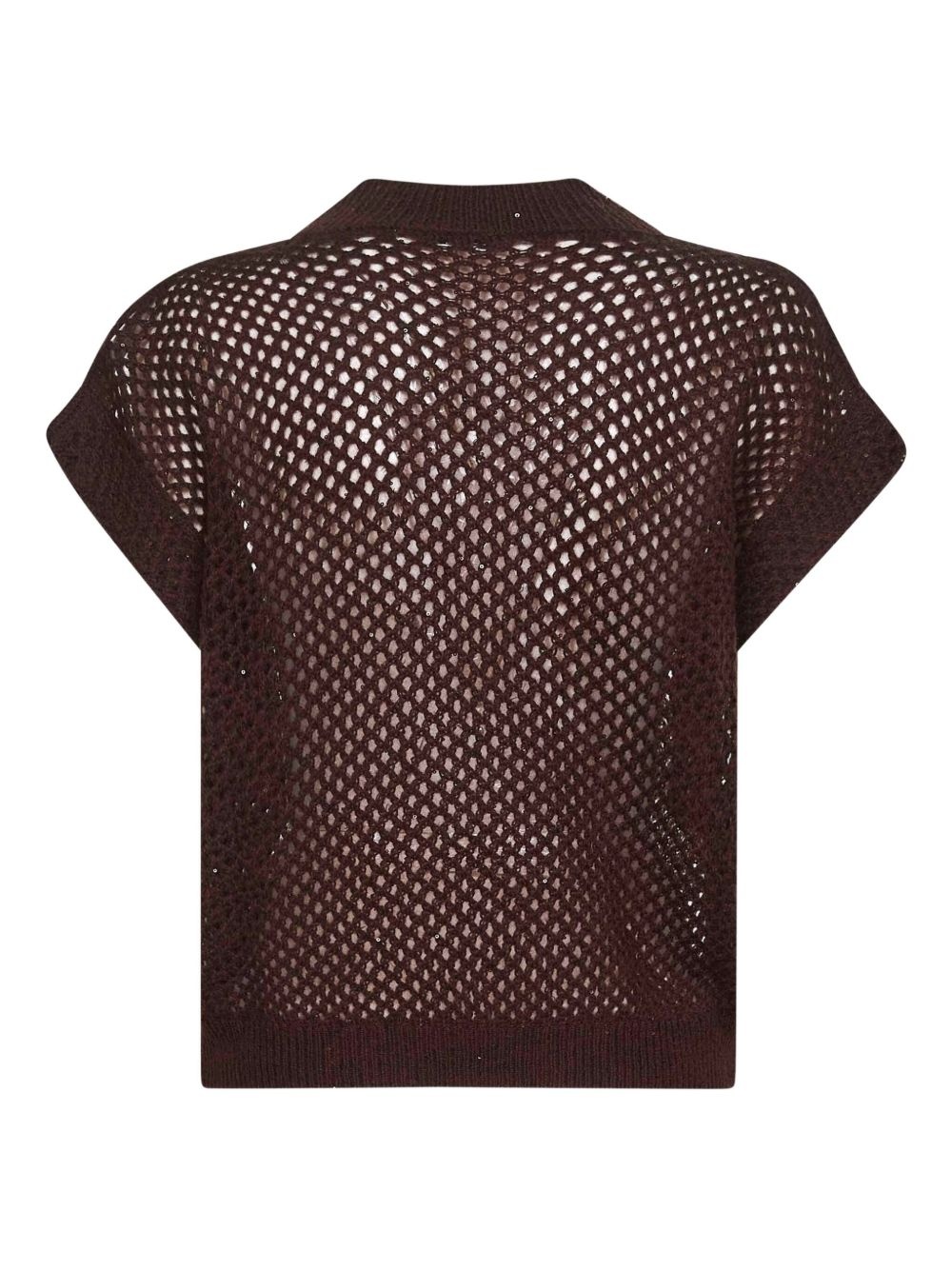 sequin-embellished T-shirt - 2