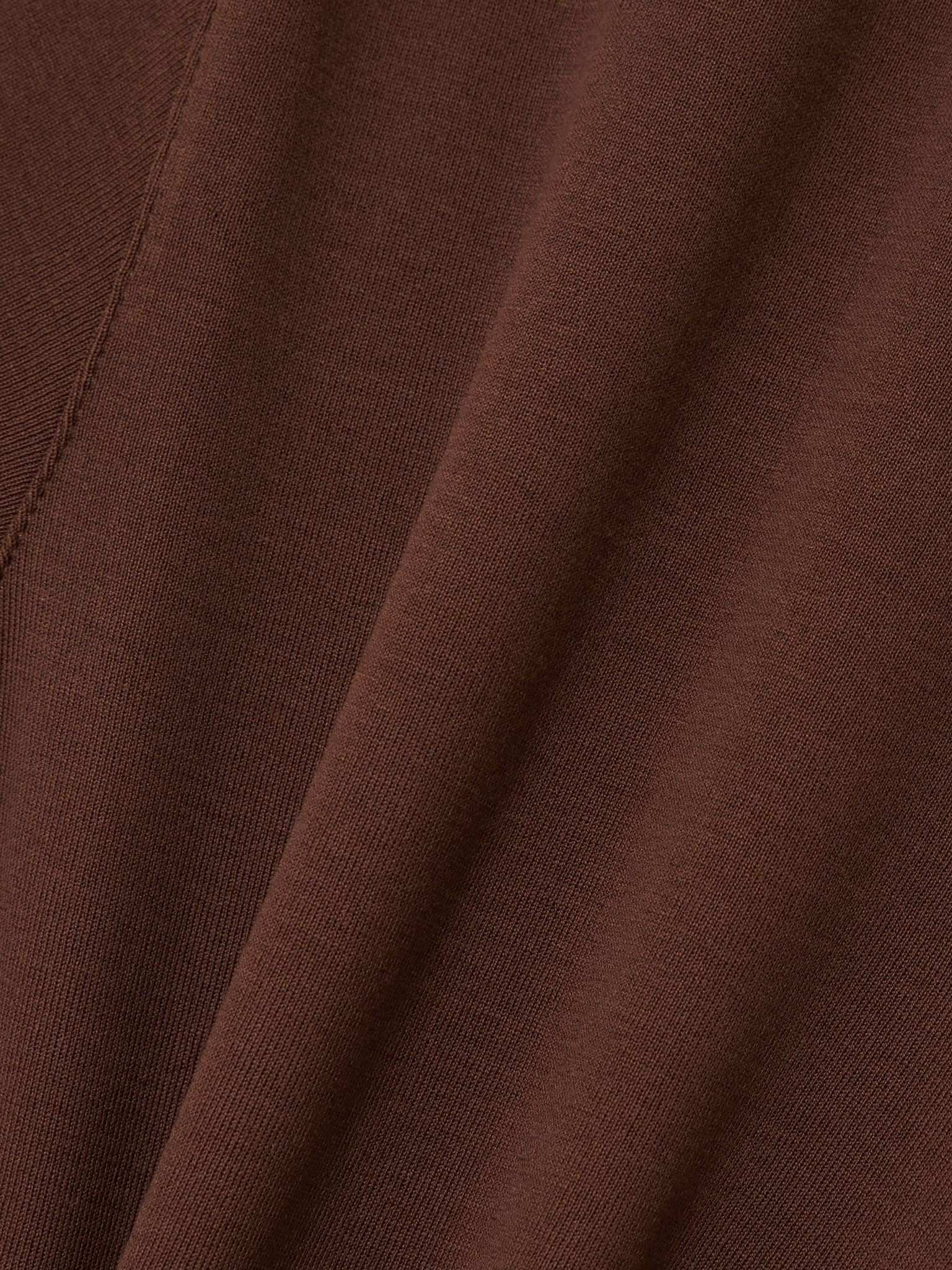 Cotton-jersey T-shirt Brown - 5