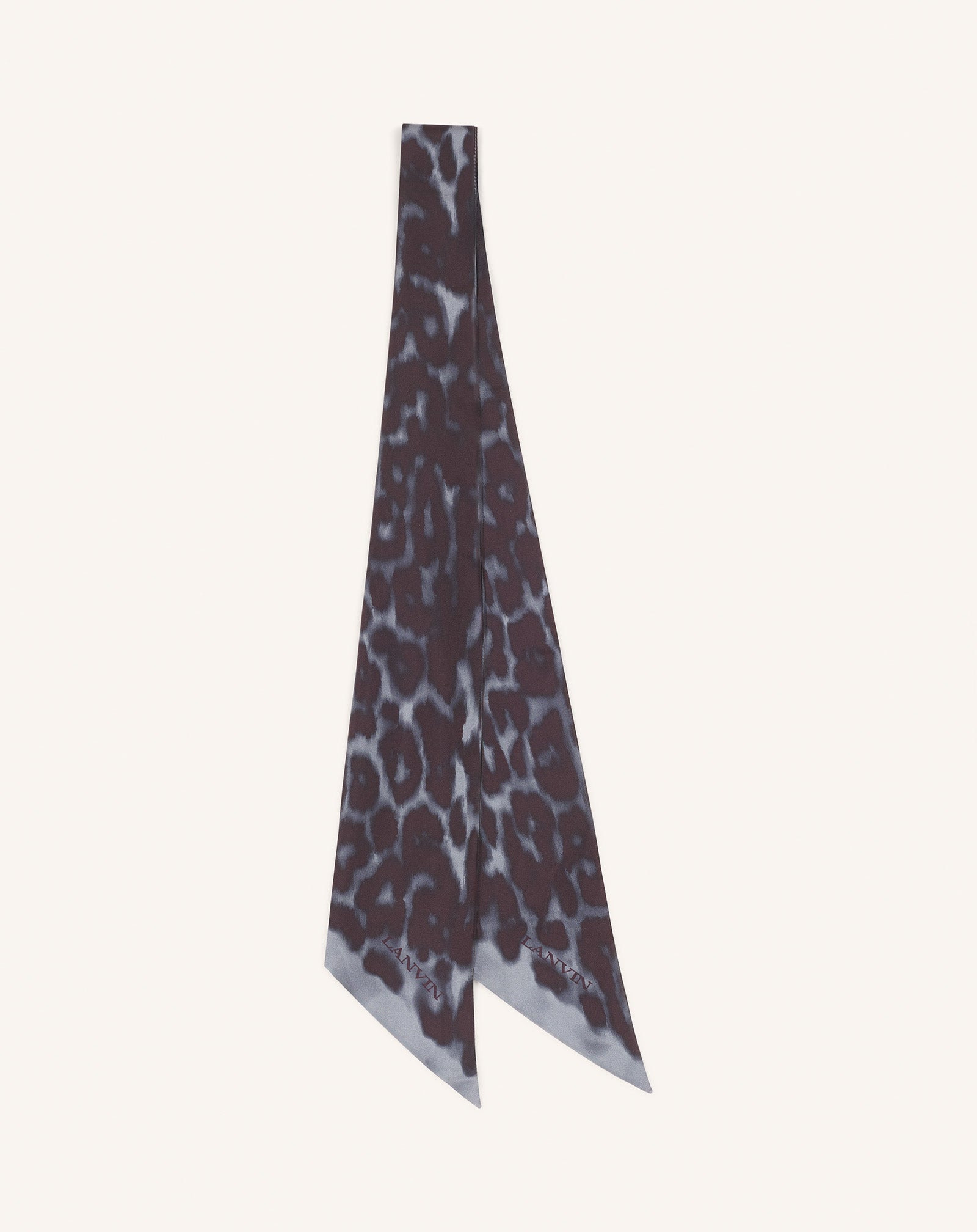 LEOPARD PRINT SILK TWILLY - 2