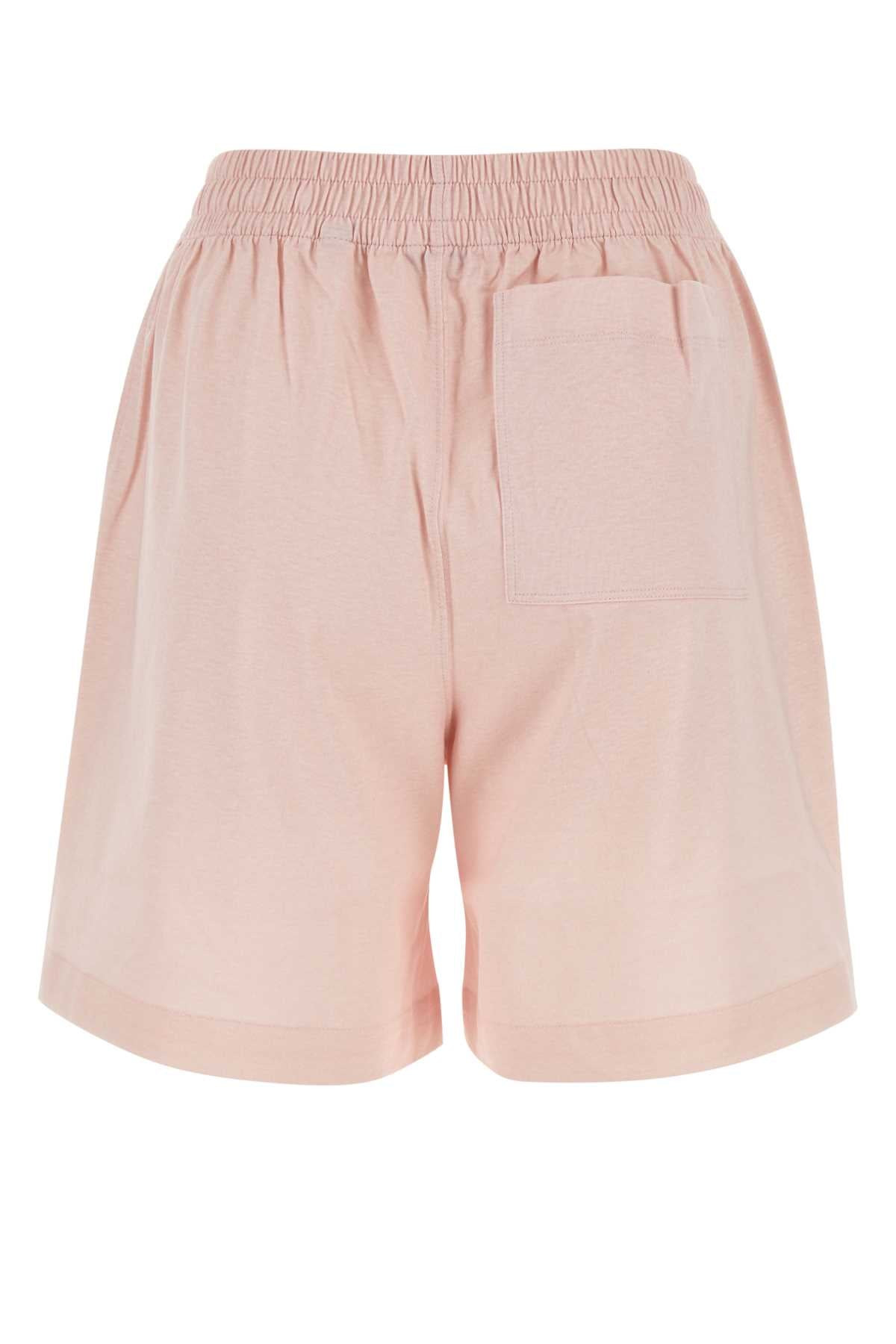 Burberry Women Light Pink Cotton Shorts - 2