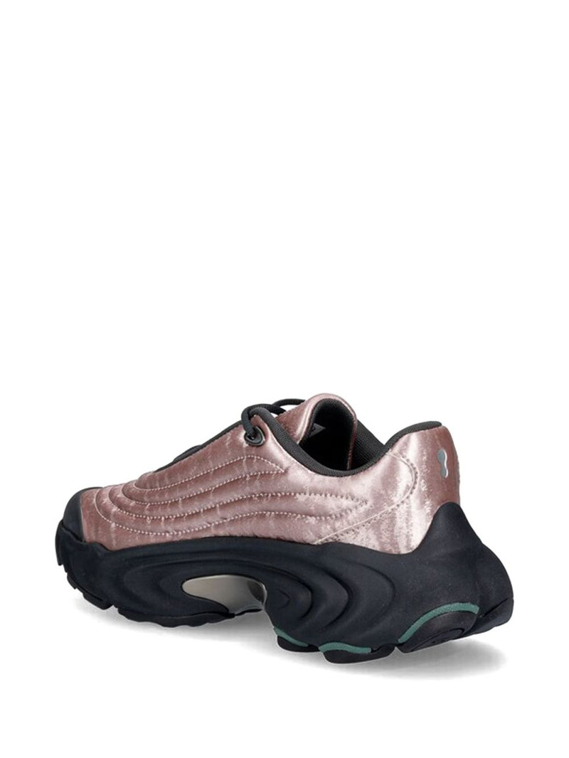 quilted lace-up sneakers 3