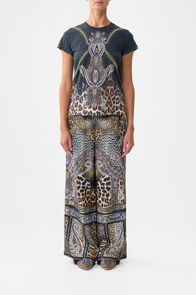 CAMILLA SLIM FIT ROUND NECK T-SHIRT outlook