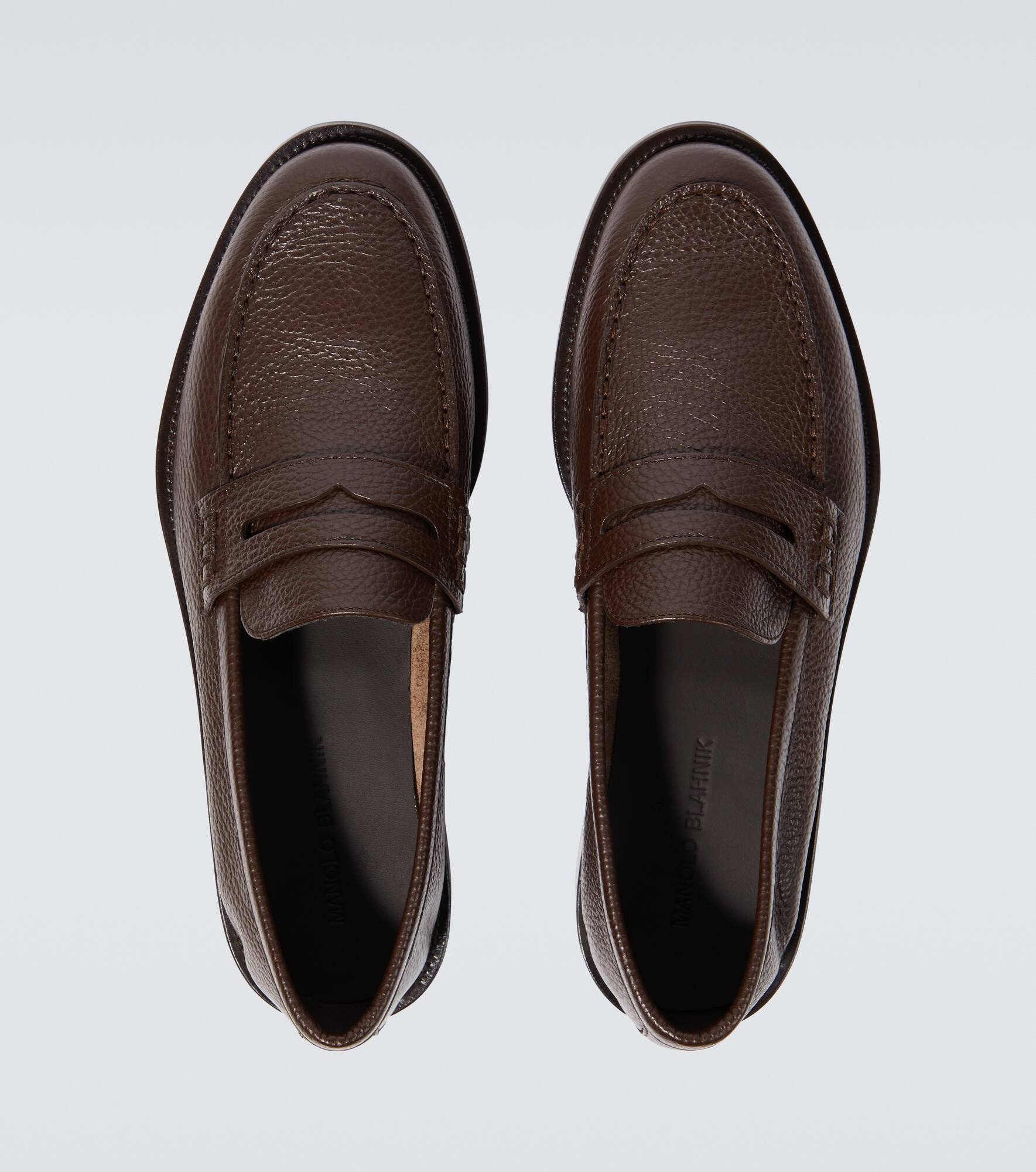 Perry leather penny loafers - 4