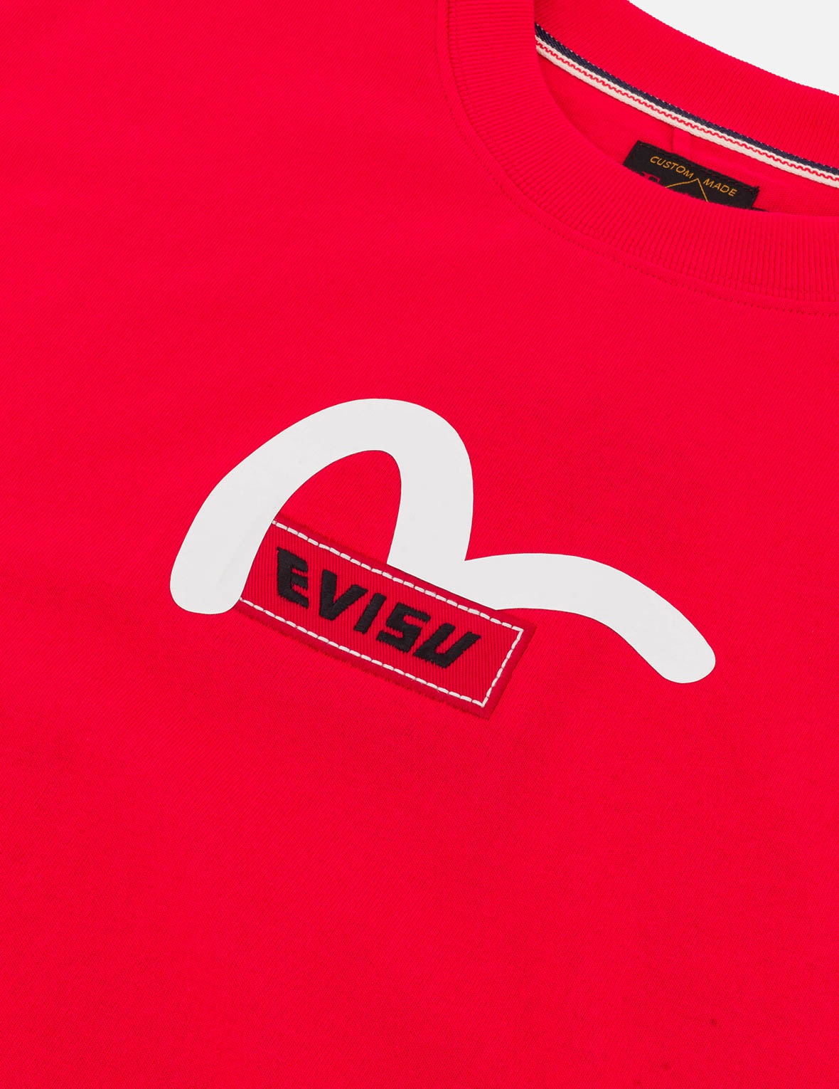 Seagull Print with Logo Embroidery Relax Fit T-Shirt - 5