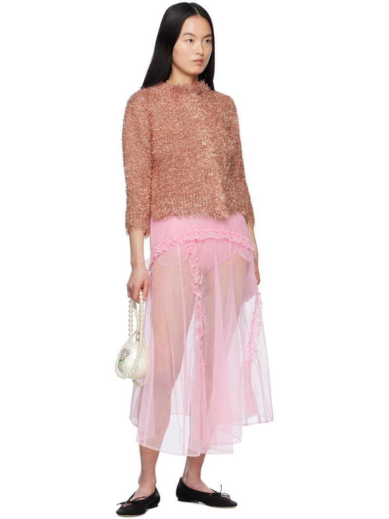 micro Pearl Egg clutch bag 4