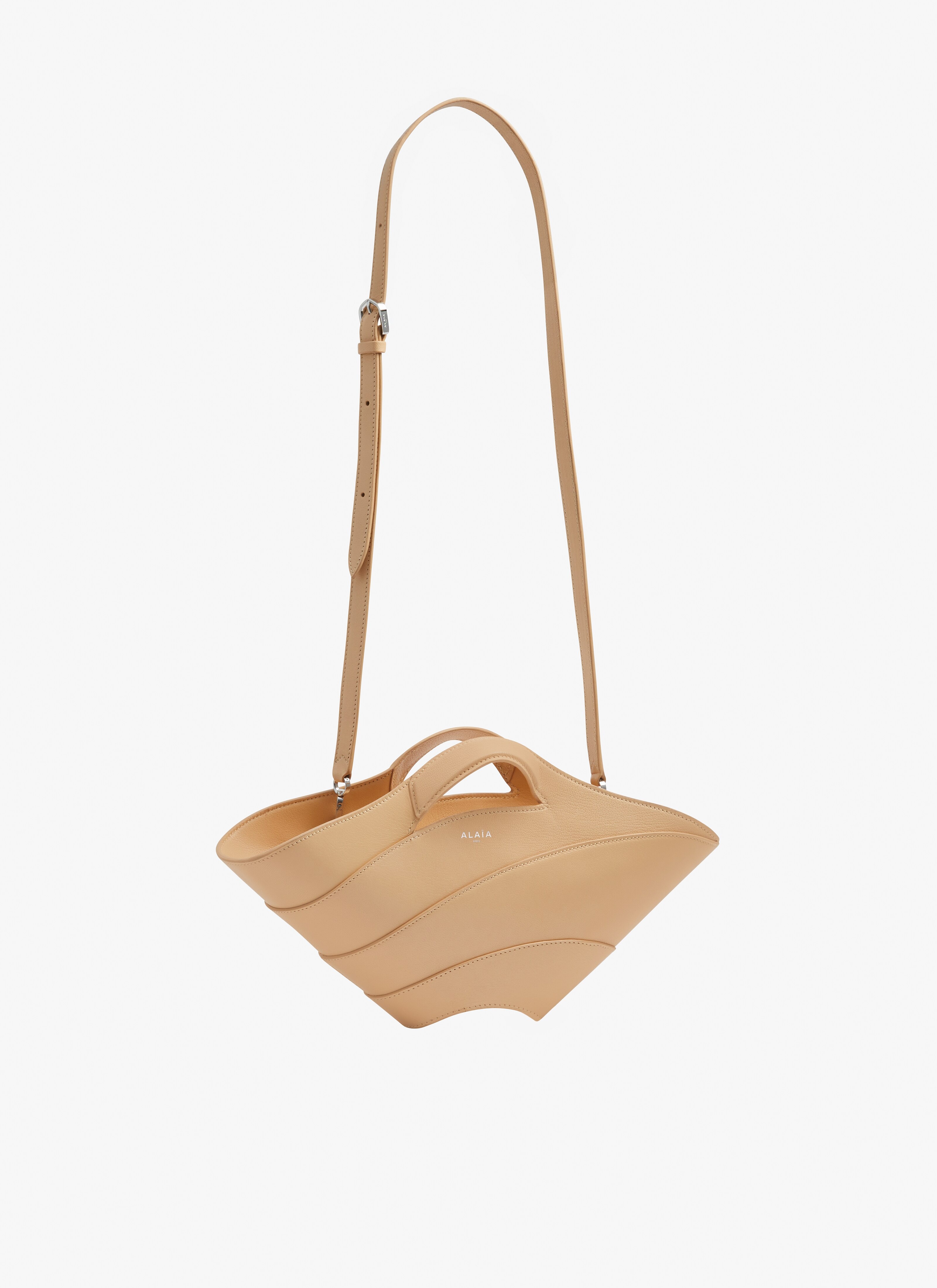 KHAIMA SMALL BAG IN SHINY GOATSKIN - 2