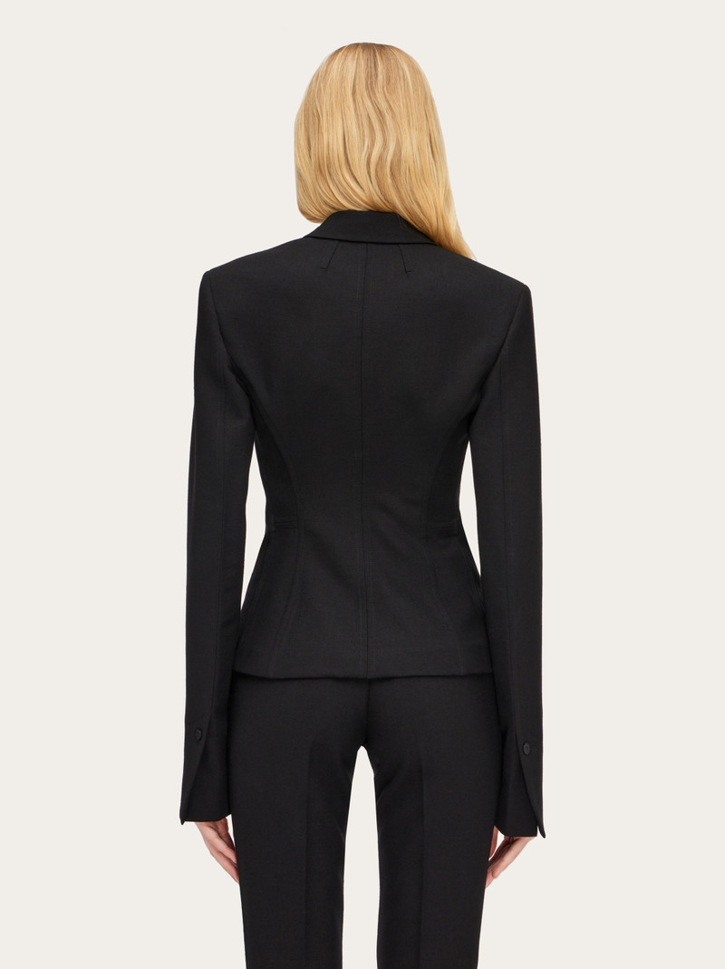 Tailored blazer with cut out 5