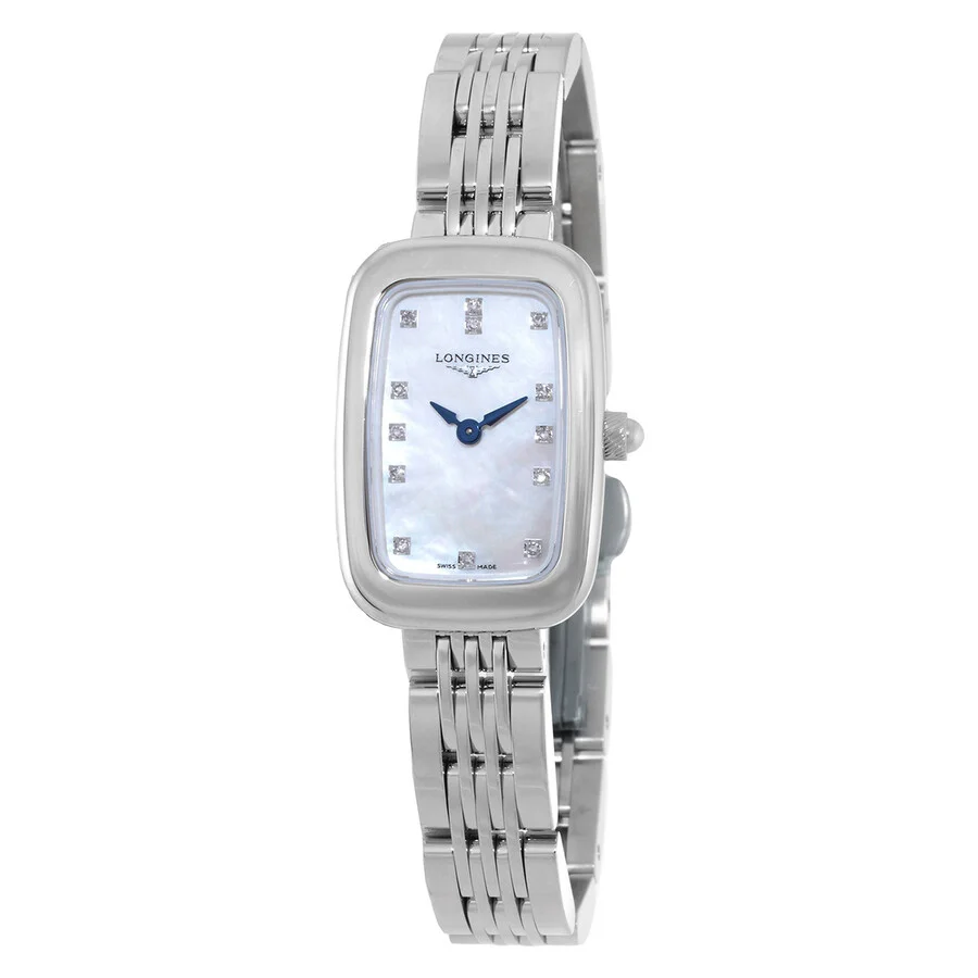 Longines Equestrian Quartz Diamond White Dial Ladies Watch L61404876 - 1