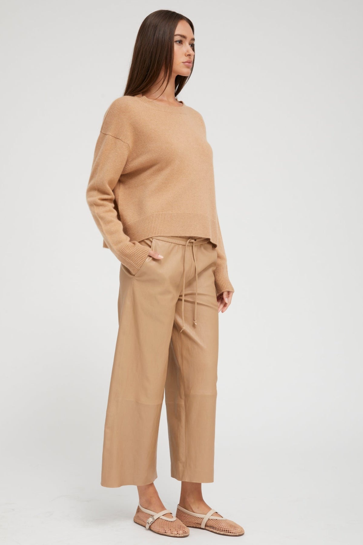 PRALINE CASHMERE BOXY SWEATER - 3