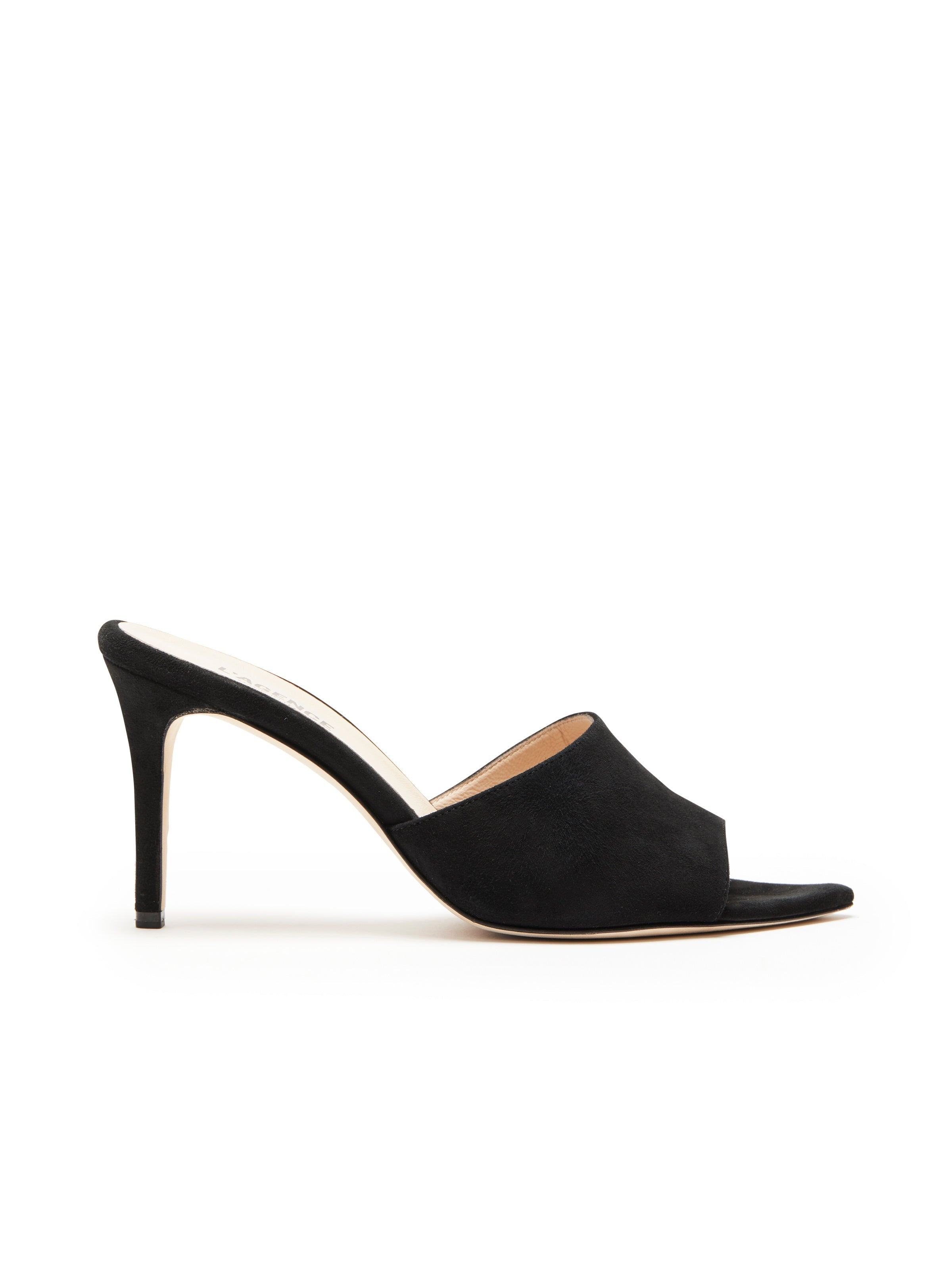 Lolita Suede Open-Toe Mule - 4