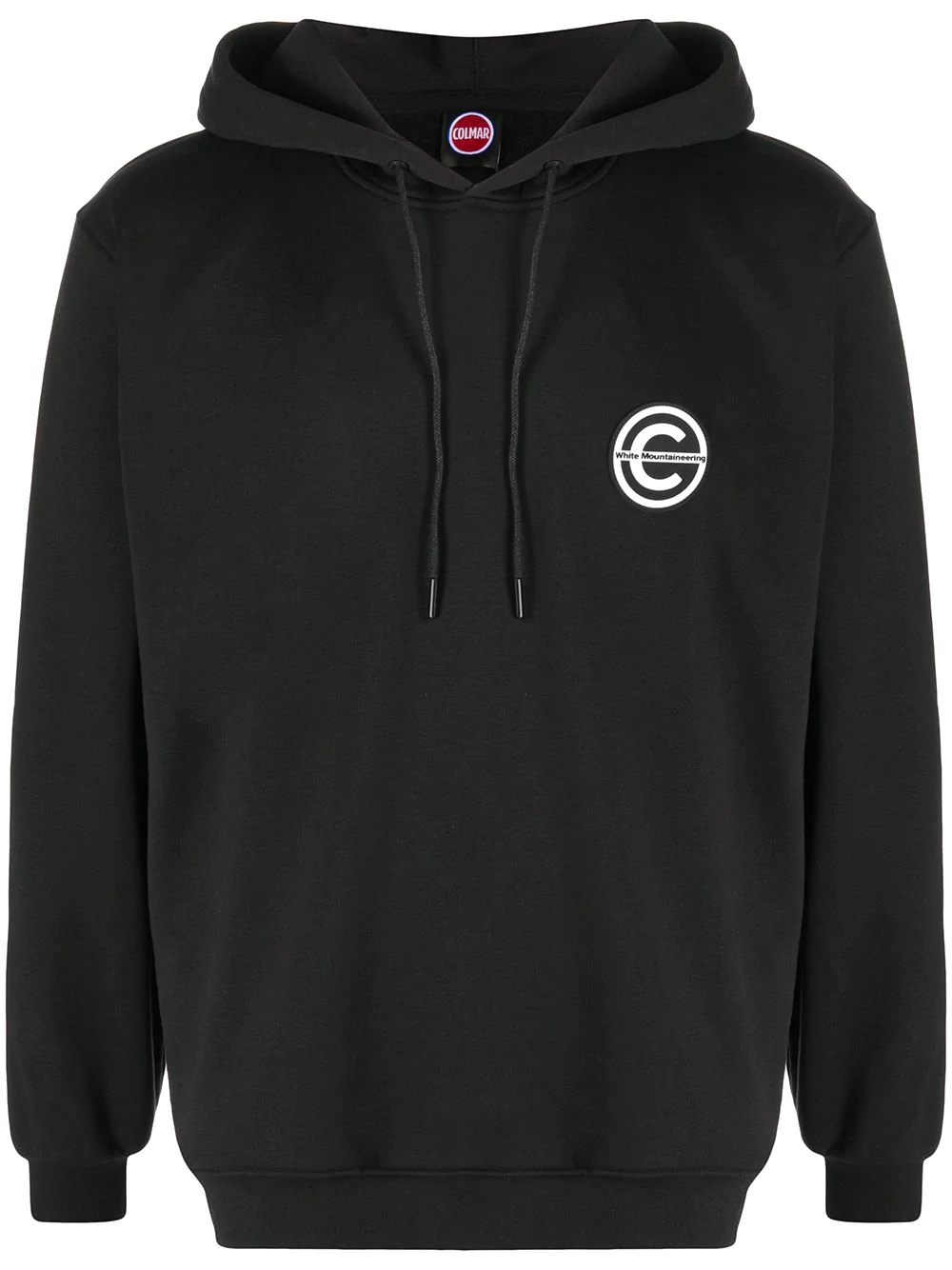 logo drawstring hoodie - 1